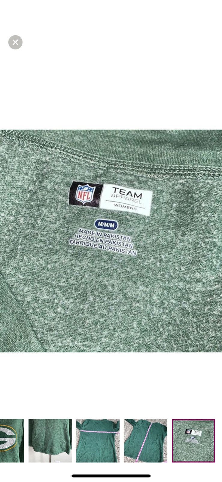 NFL NFL Green Bay packers medium v neck sweatshirt Size M / US 6-8 / IT 42-44 - 6 Thumbnail