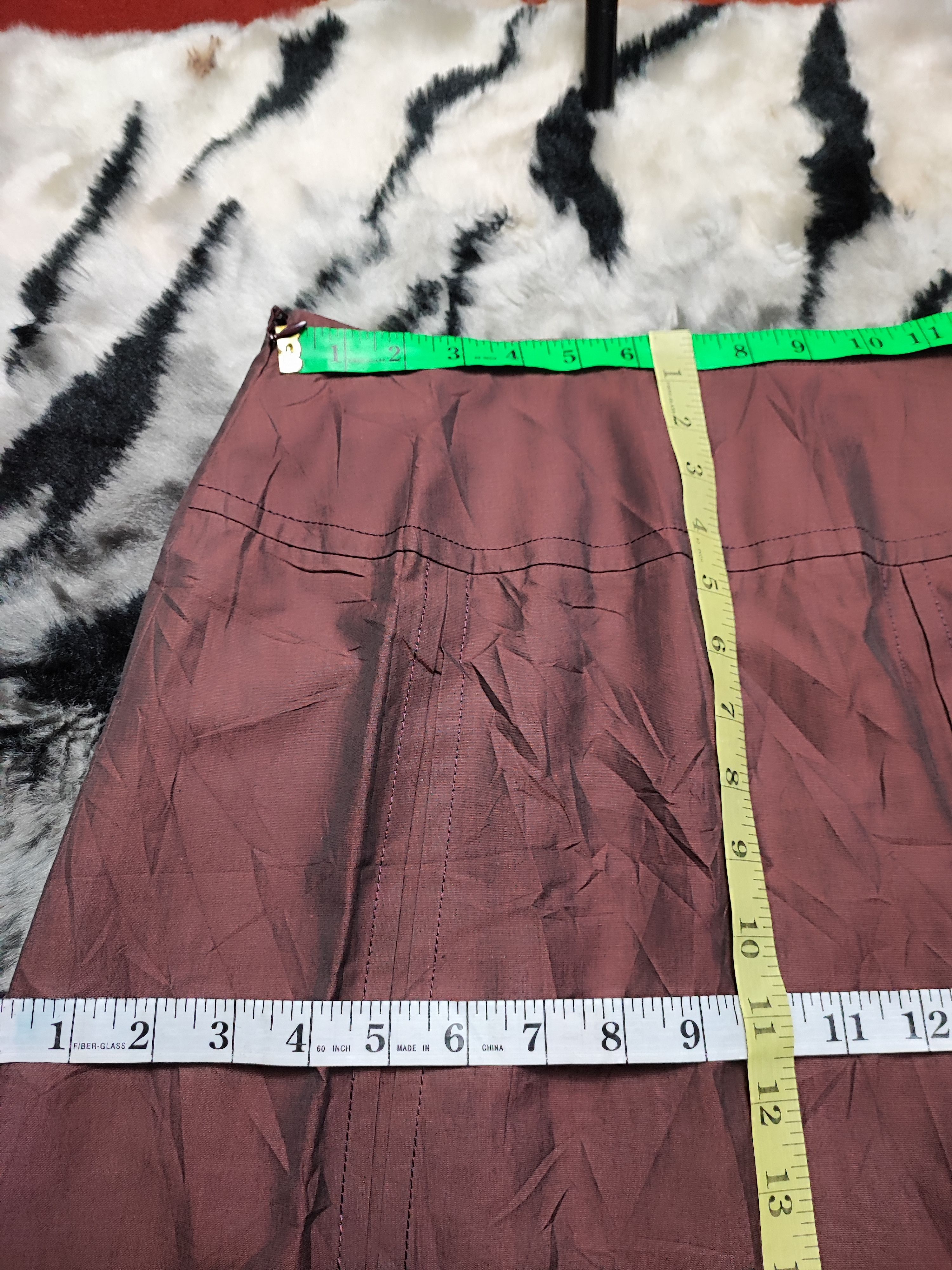 Trussardi Trussardi Mini Skirt Shining Velvet Size 26" / US 2 / IT 38 - 5 Thumbnail