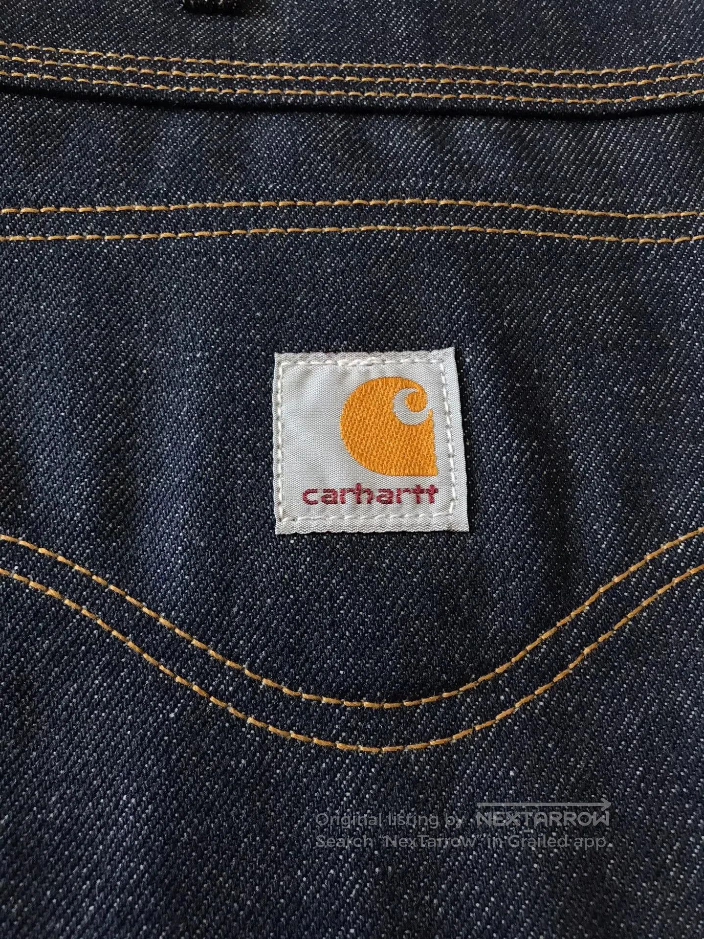 Carhartt Carhartt B06 Raw Denim Jeans W36L30. Size US 36 / EU 52 - 6 Thumbnail