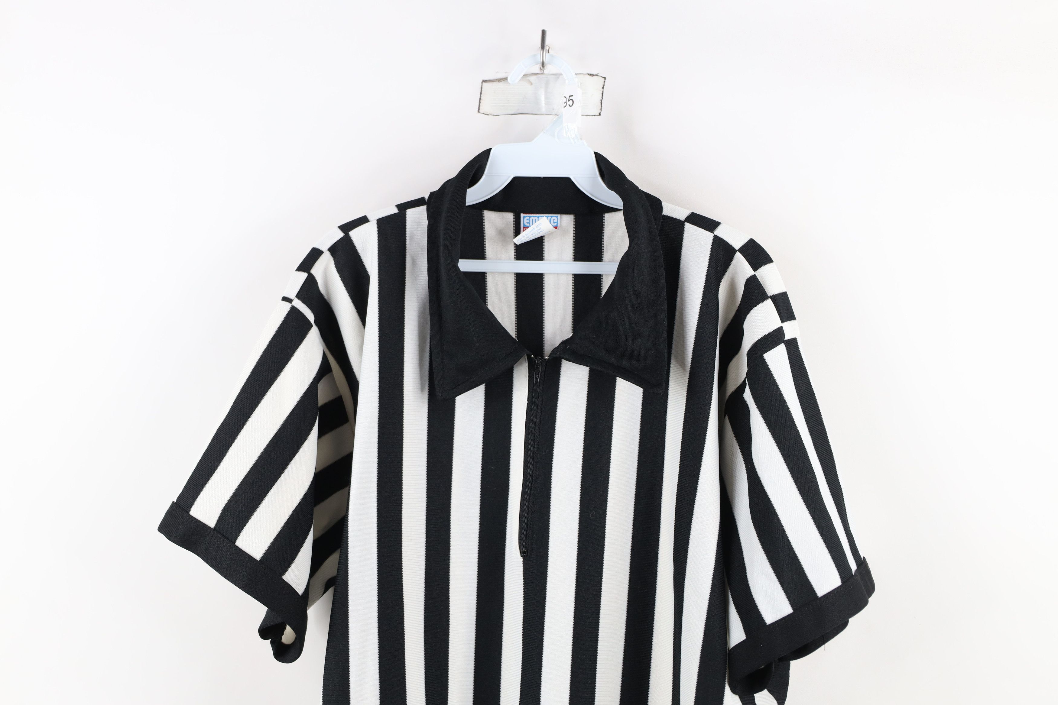 Vintage Vintage 70s Short Sleeve Referee Ref Uniform Polo Shirt USA Size US XL / EU 56 / 4 - 2 Thumbnail