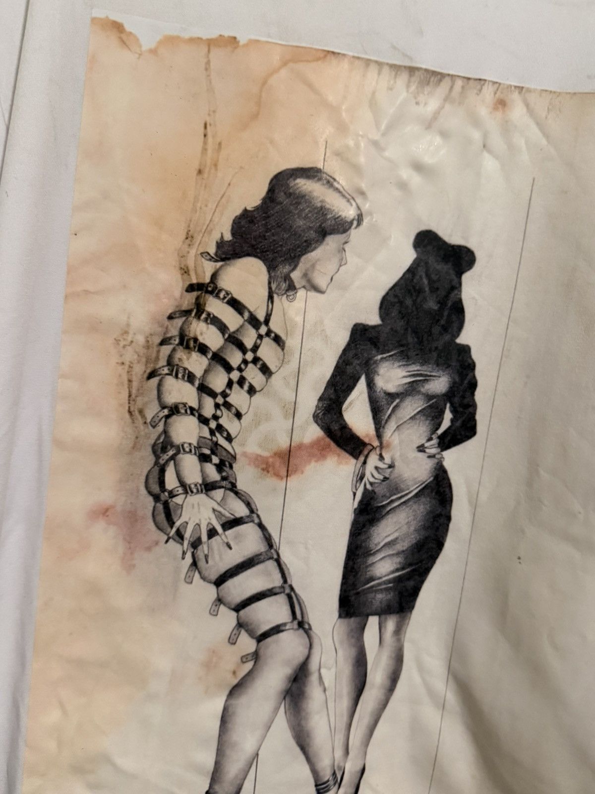 Seditionaries Distressed bondage graphic t shirt size Medium Size US M / EU 48-50 / 2 - 3 Thumbnail