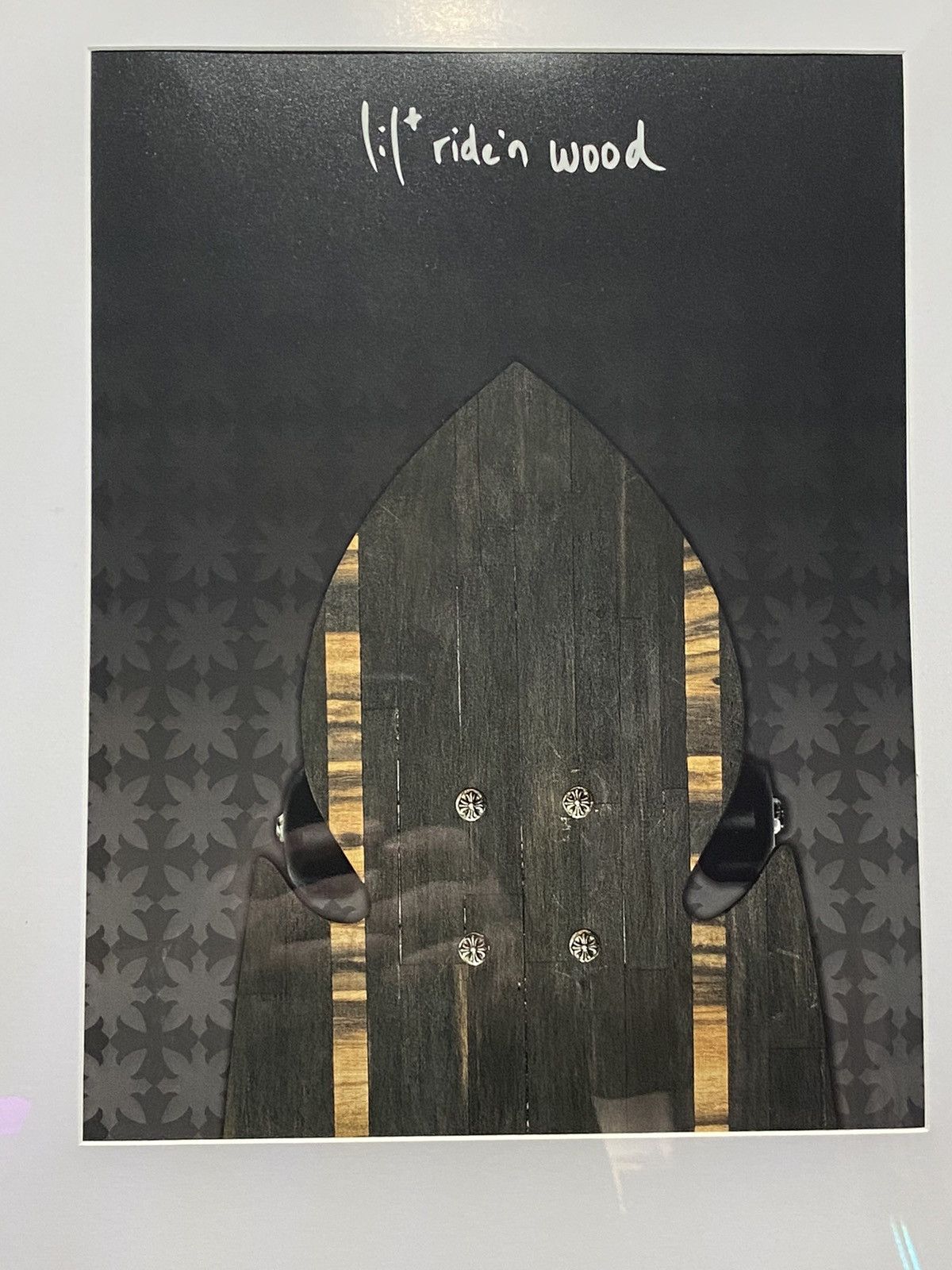 Chrome Hearts * EXCLUSIVE * CHROME HEARTS SKATEBOARD WALL ART Size ONE SIZE - 2 Thumbnail