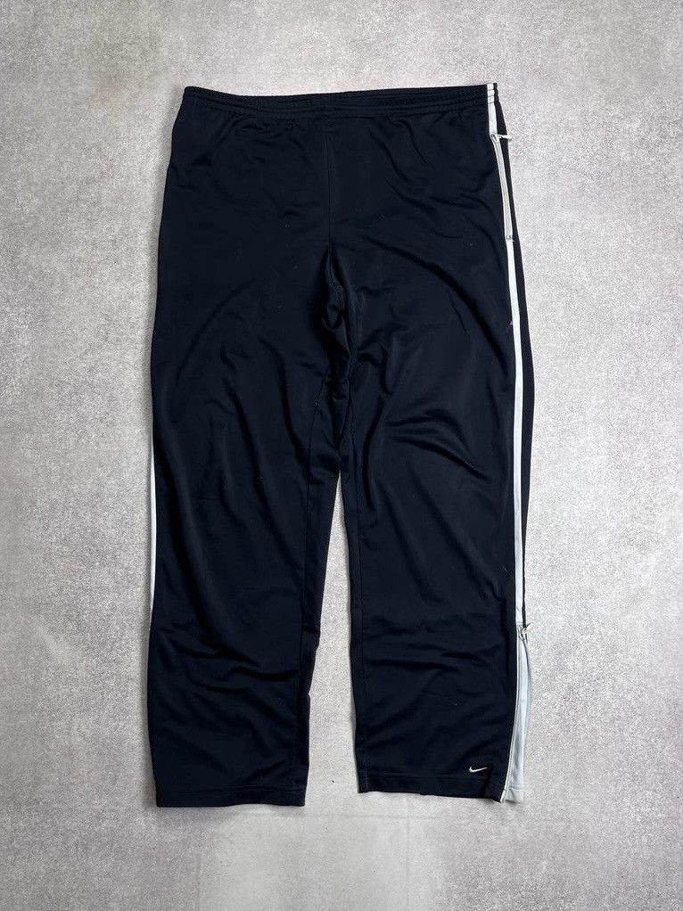 Nike Vintage 90s Nike Swoosh Retro Baggy Track Pants L Size US 34 / EU 50 - 1 Thumbnail