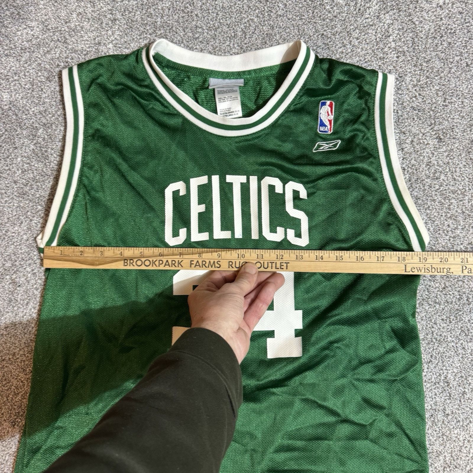 Reebok Reebok Paul Pierce #34 Boston Celtics NBA Jersey Mens XL Size US XL / EU 56 / 4 - 3 Thumbnail