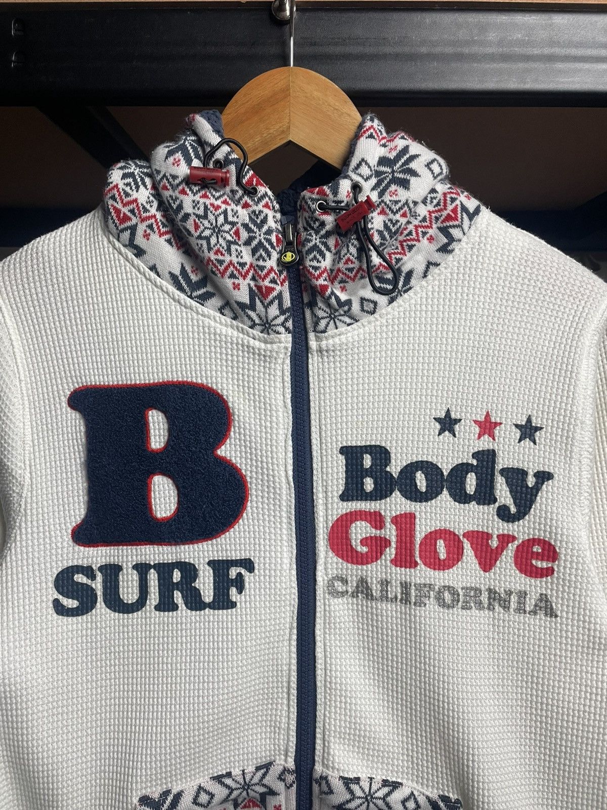 Body Glove 2011 Body Glove "Redondo Beach" waffle-knit zip-up hoodie Size US S / EU 44-46 / 1 - 2 Thumbnail