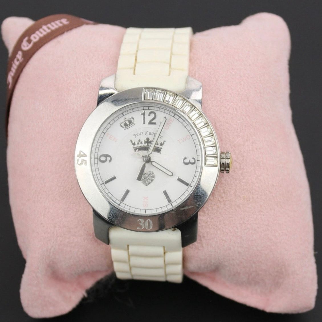 Juicy Couture Juicy Couture BFF White Dial Watch Size ONE SIZE - 1 Thumbnail