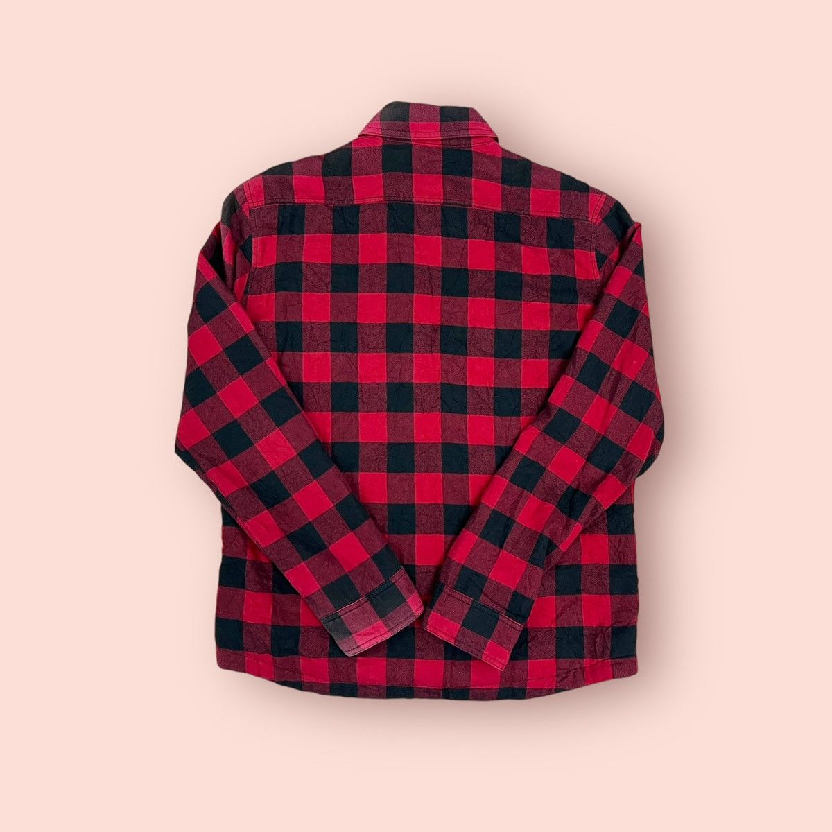Flannel × Jun Takahashi × Uniqlo VINTAGE UNIQLO DOUBLE CHEST POCKET FLEECE LINING FLANNEL Size US L / EU 52-54 / 3 - 18 Thumbnail