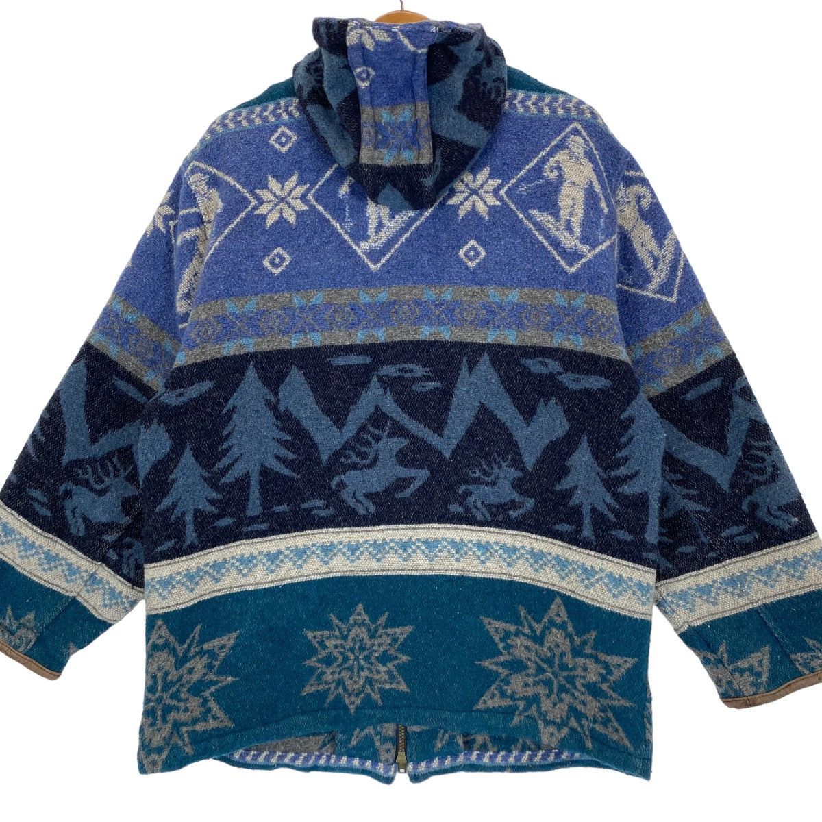 L.L. Bean × Vintage Vintage L.L Bean printed wool hoodie jacket Size US M / EU 48-50 / 2 - 7 Thumbnail