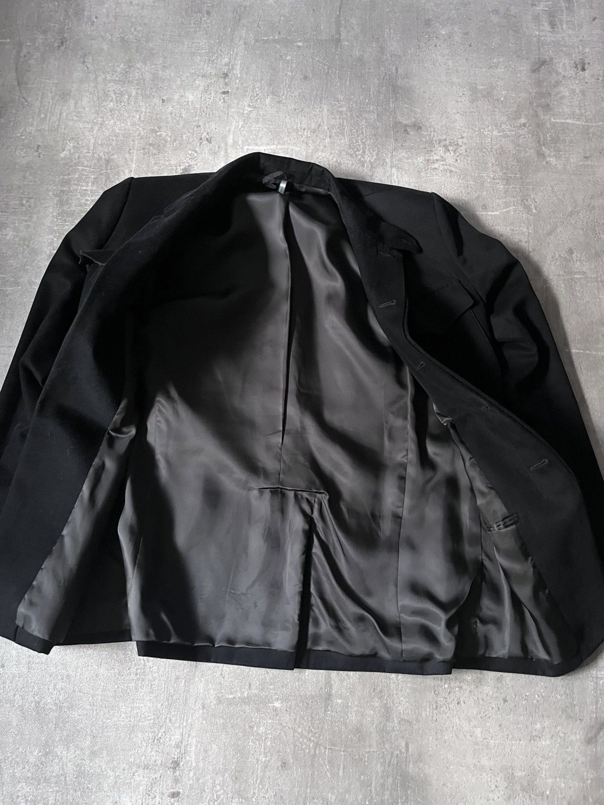 Dior velour jacket blazer archival rare black