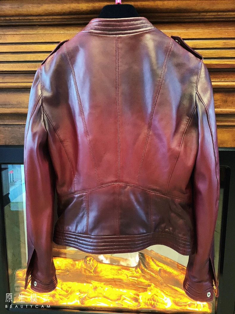 Versace Versace Genuine leather zipper leather jacket Size S / US 4 / IT 40 - 2 Thumbnail