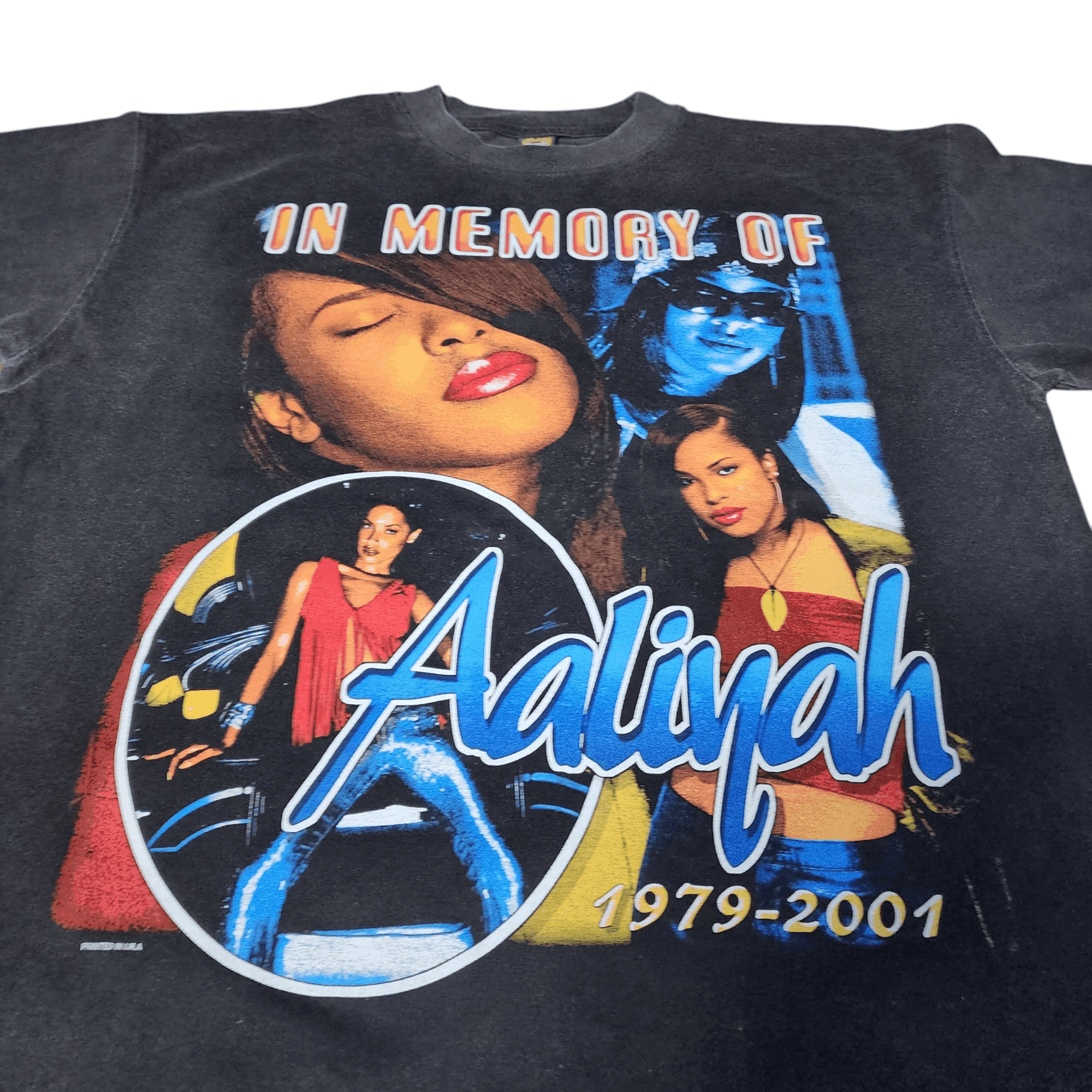 Rap Tees Rap Tees 👑 Aaliyah 👑 One in a Million memorial shirt Size US XL / EU 56 / 4 - 3 Thumbnail