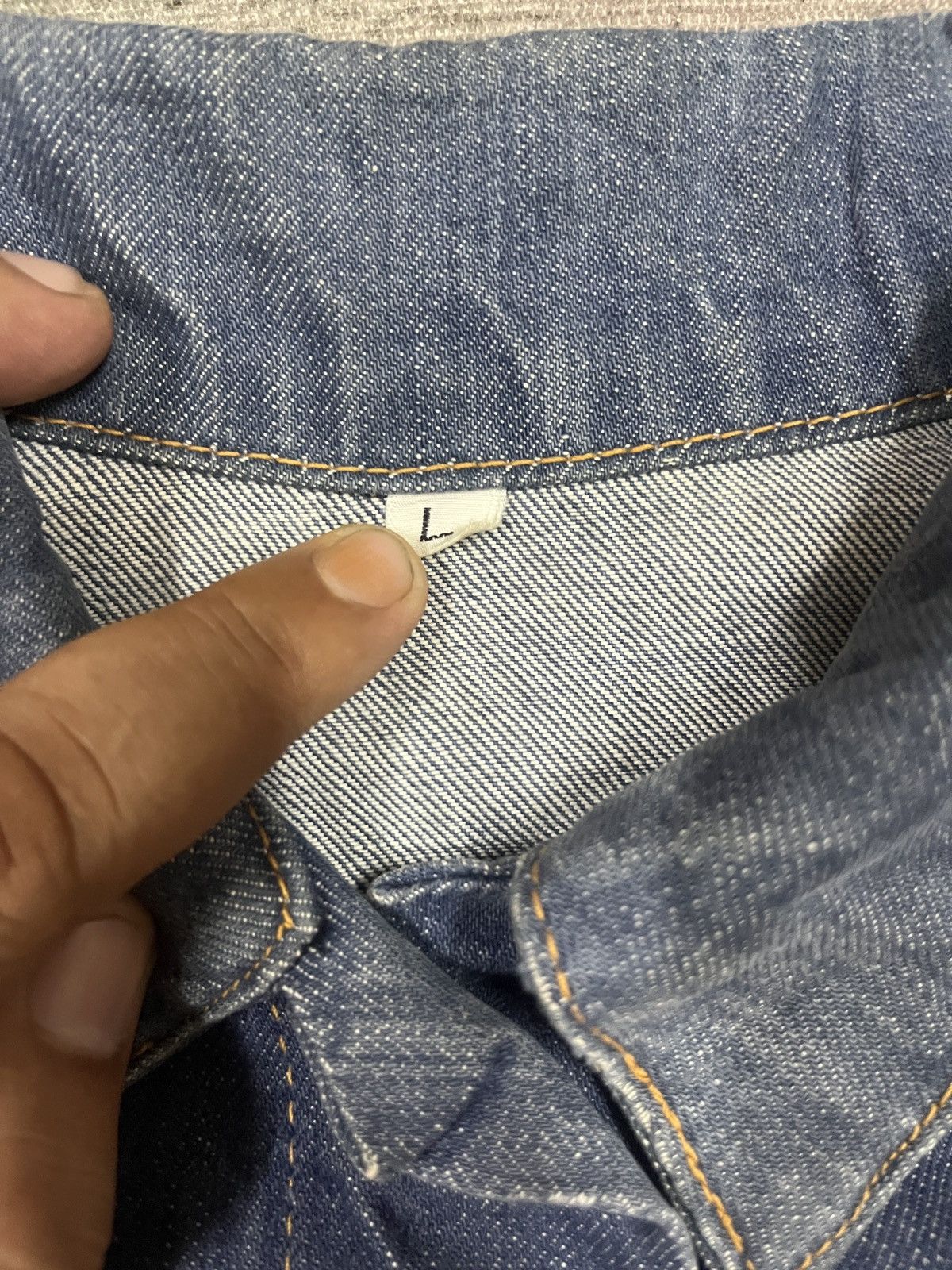Levi's Vintage 70s levis for gals big e snap button Size L / US 10 / IT 46 - 7 Thumbnail