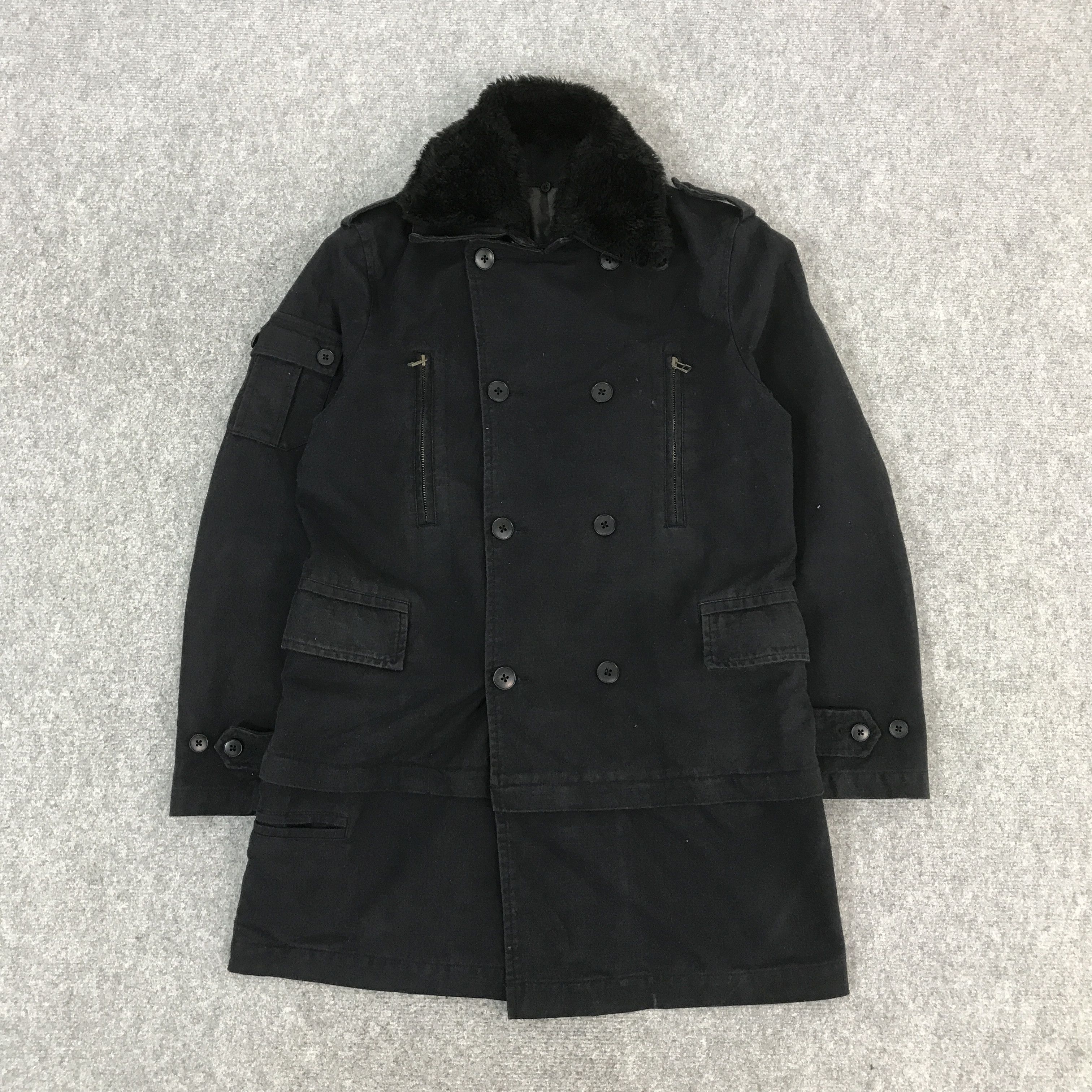 Takeo Kikuchi TAKEO KIKUCHI BLACK JACKET DOUBLE BREASTED DESIGN Size US L / EU 52-54 / 3 - 1 Thumbnail