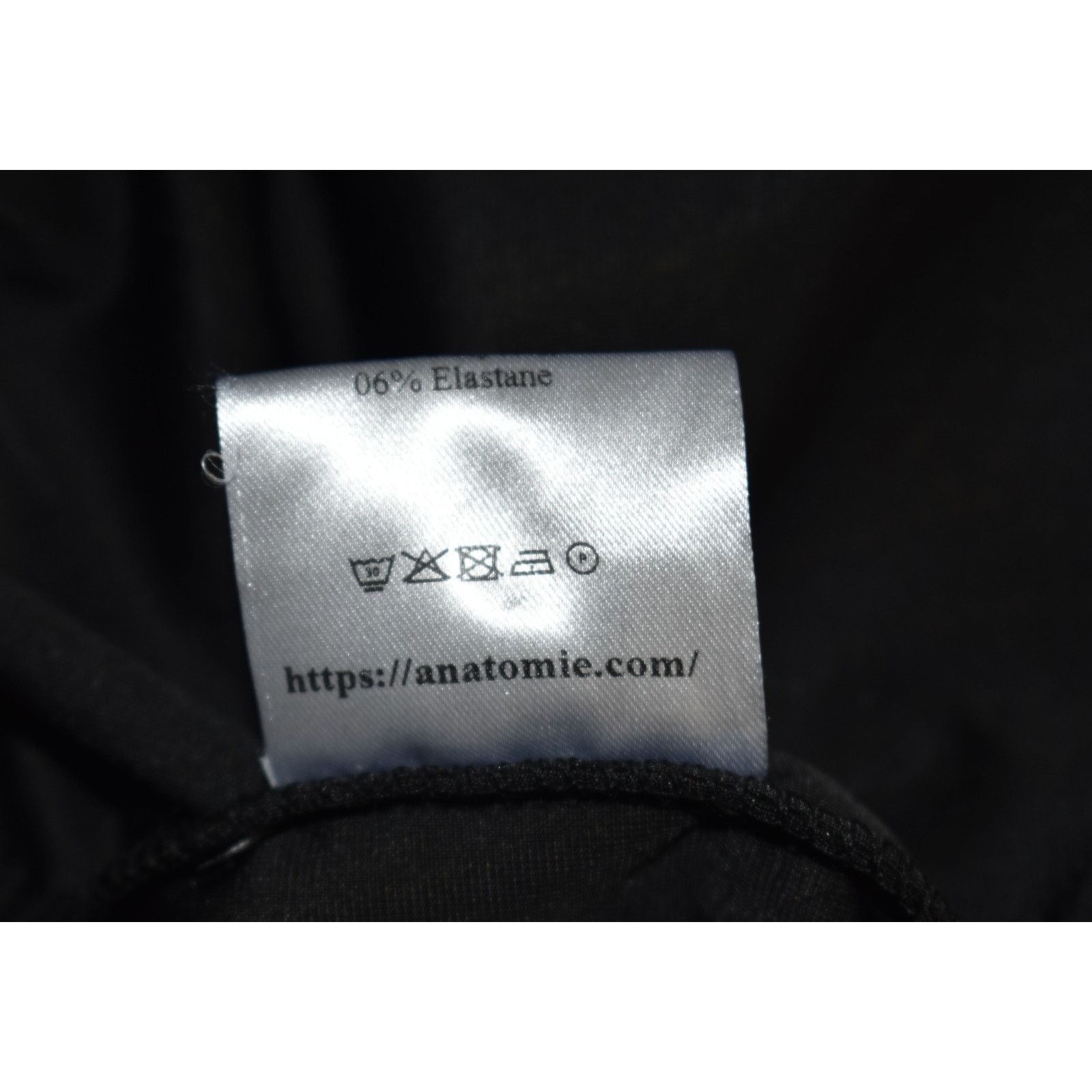 Anatomie ANATOMIE Black Velvet Fake Wrap Cocktail Dress Size XL Size XL / US 12-14 / IT 48-50 - 8 Thumbnail