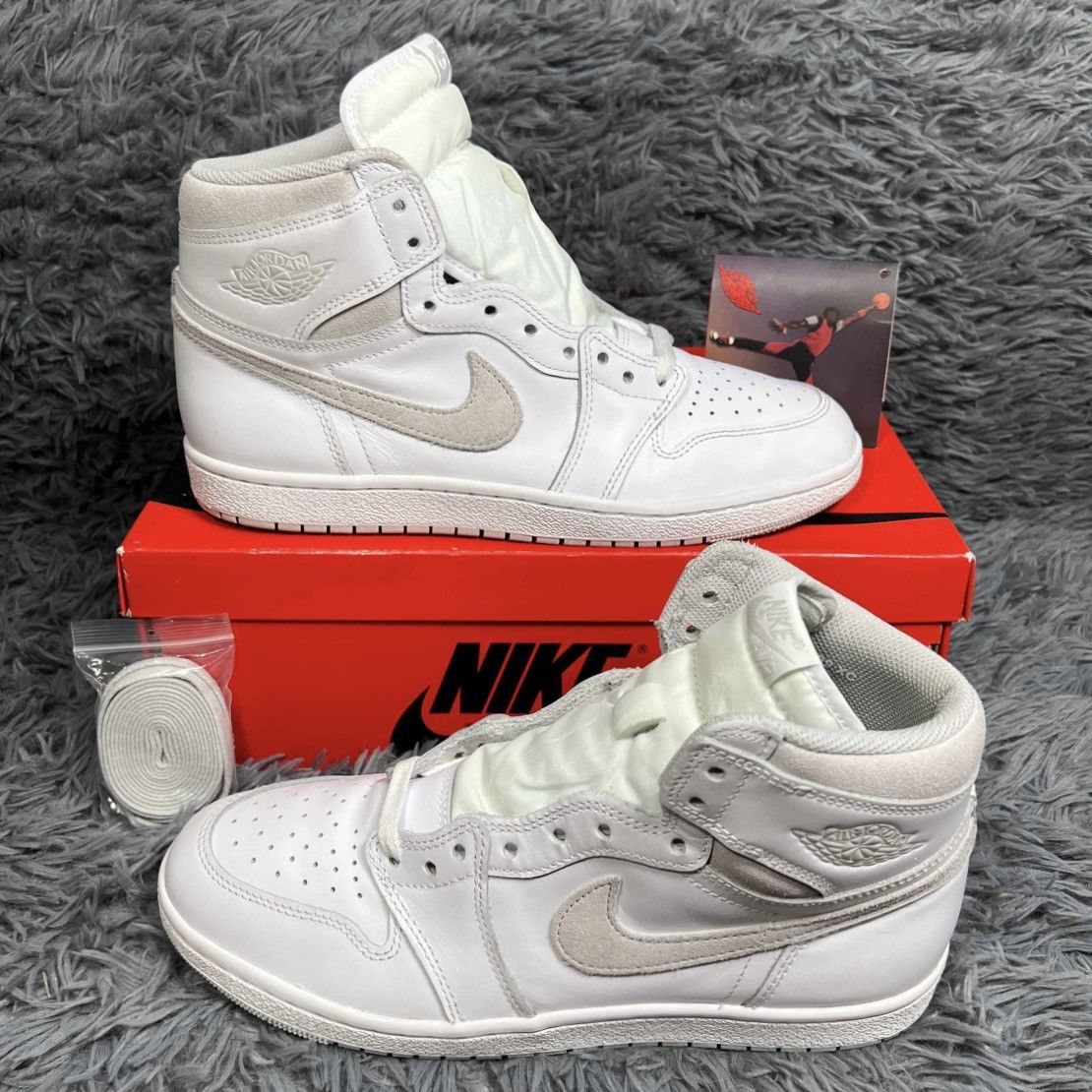 1985 neutral grey jordan 1
