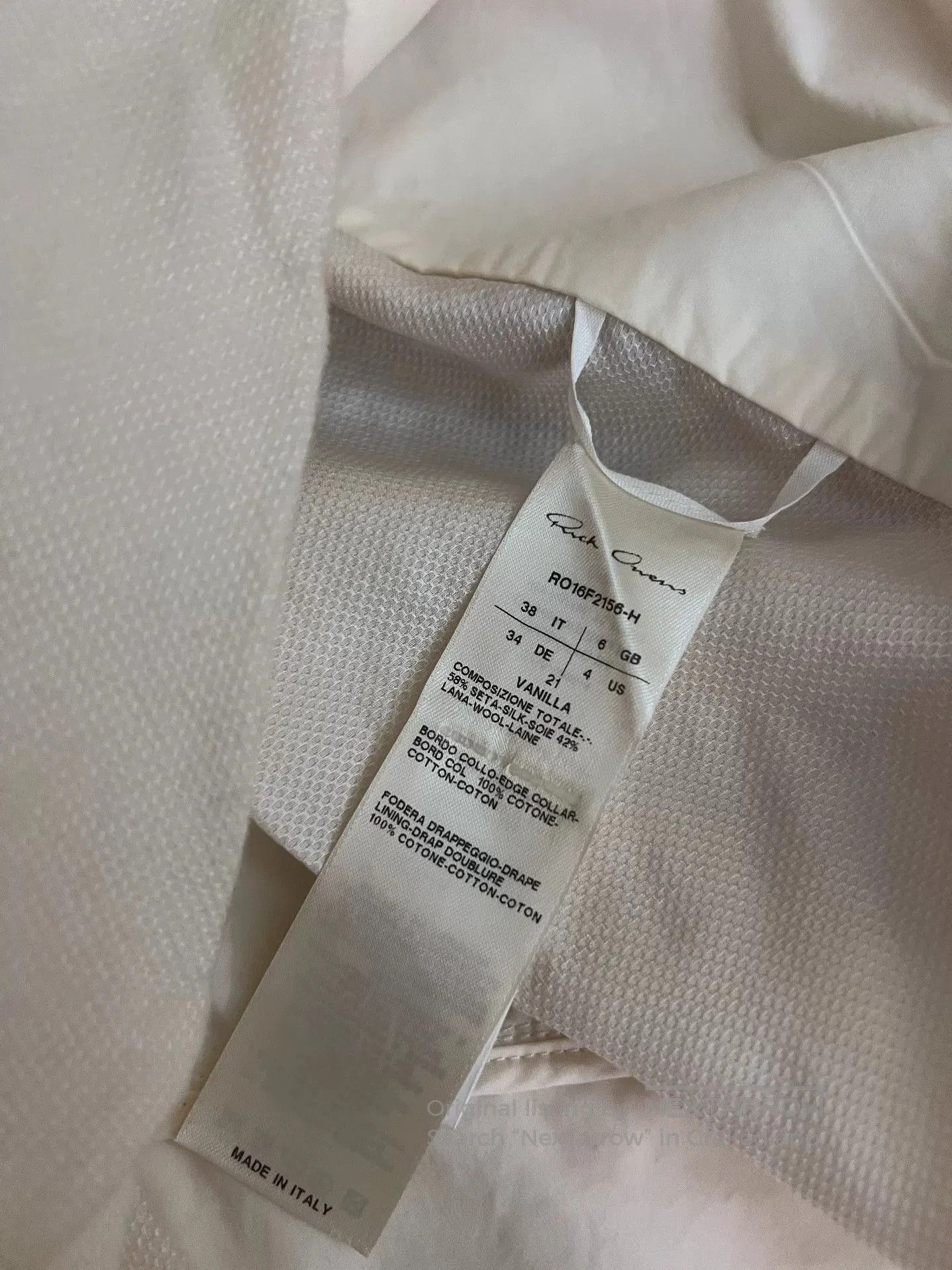 Rick Owens Rick Owens Asymmetrical Sleeveless Dress. Size S / US 4 / IT 40 - 8 Thumbnail