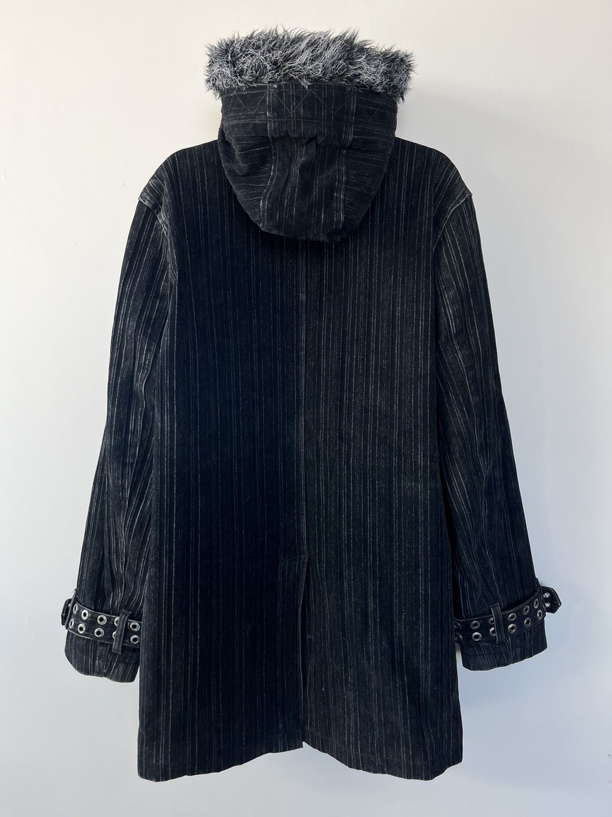 14th Addiction JAPANESE IN THE ATTIC FUR GOTHIC JACKET SEDITIONARIES PUNK Size US L / EU 52-54 / 3 - 8 Thumbnail
