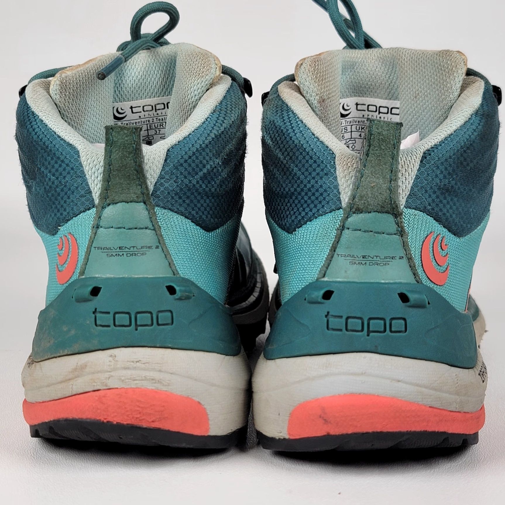Vintage Topo Trailventure 2 WP Women's Sneaker Ocean/Blue 6 Size Shoes Low Top Rubber Outsole Logo Running & Jogging Size US 6 / IT 36 - 7 Thumbnail
