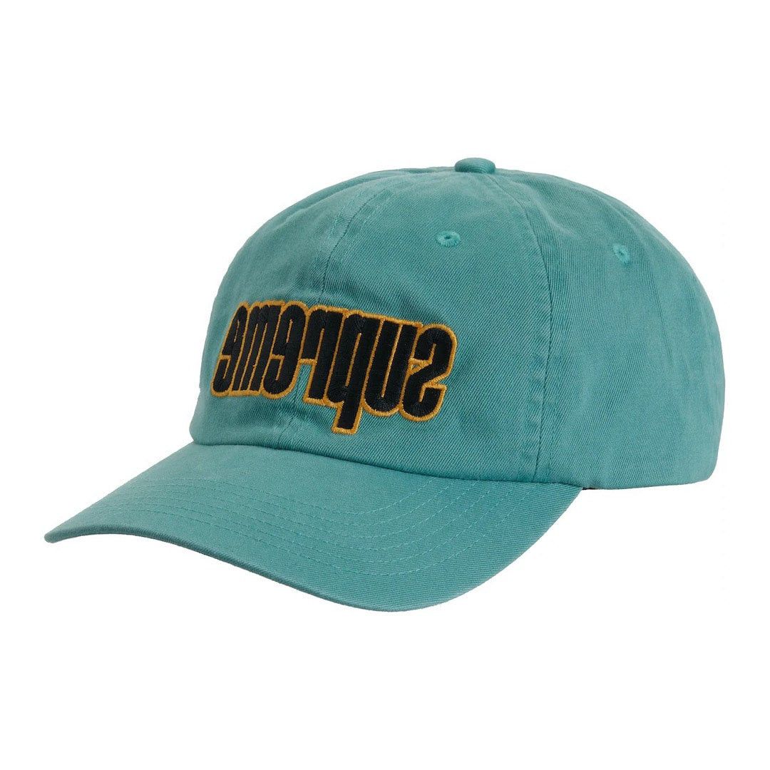 Supreme Supreme Cordura Denim S Logo 6-Panel Hat Green SS26 | Grailed