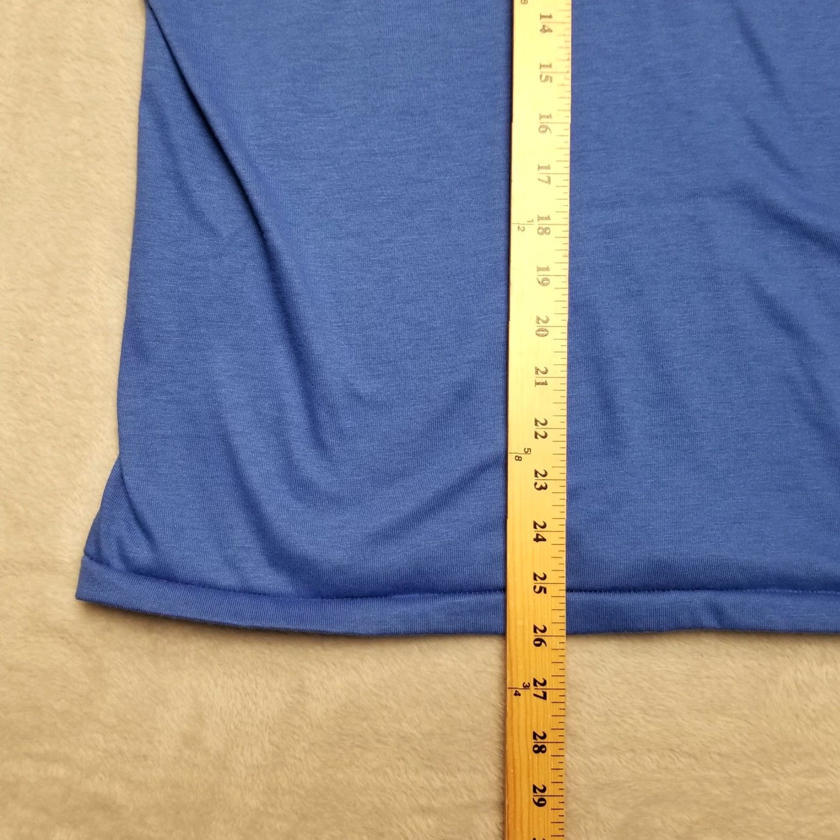 Hanes VINTAGE Hanes Shirt Mens L Blue 90s Polo Short Sleeve Sign Pro Employee Size US L / EU 52-54 / 3 - 7 Thumbnail