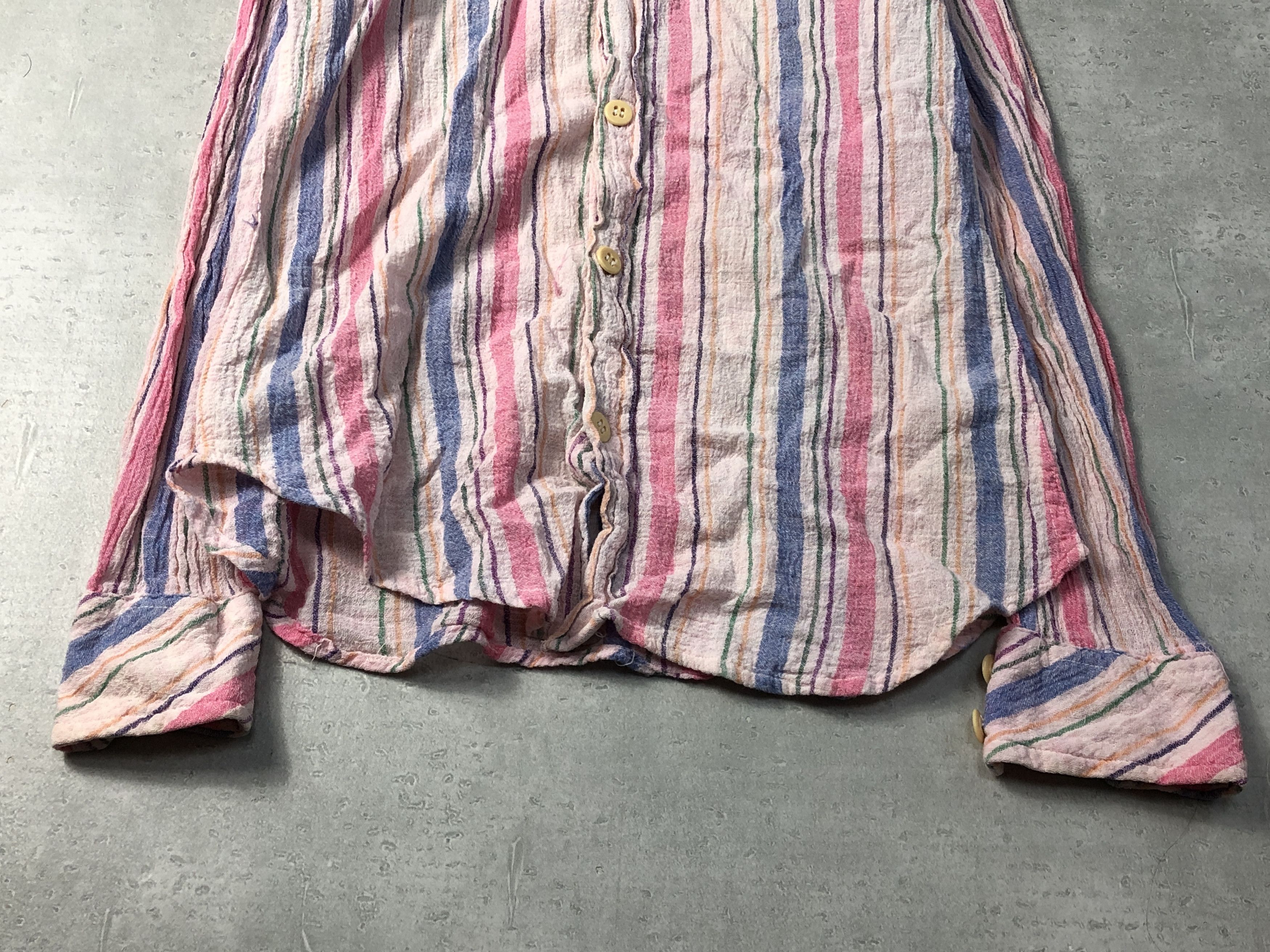 Vintage Vintage stripe shirt 11-6-69 80 Size US M / EU 48-50 / 2 - 5 Thumbnail