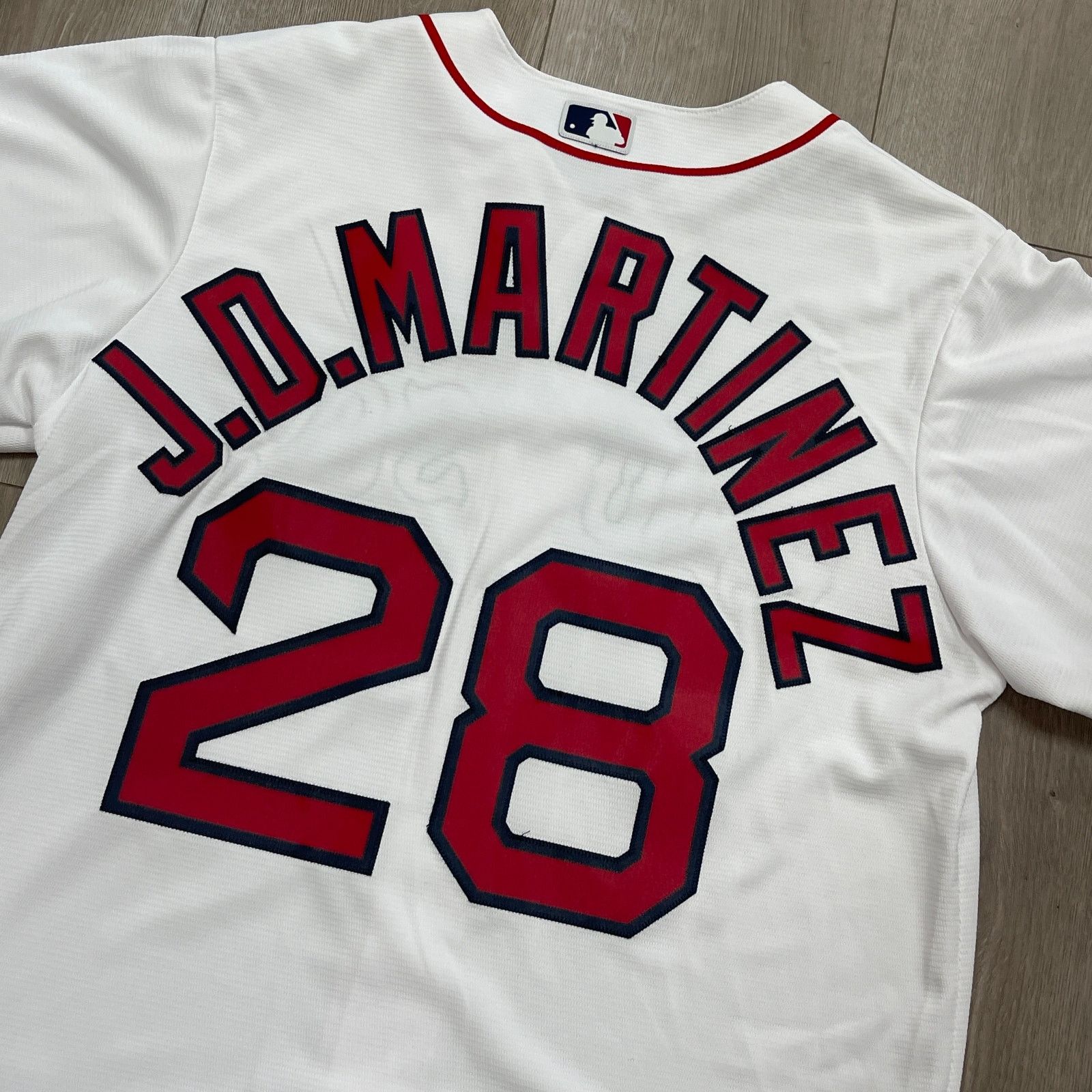 Majestic New J.D. Martinez Boston Red Sox jersey white size Large L Size US L / EU 52-54 / 3 - 6 Thumbnail