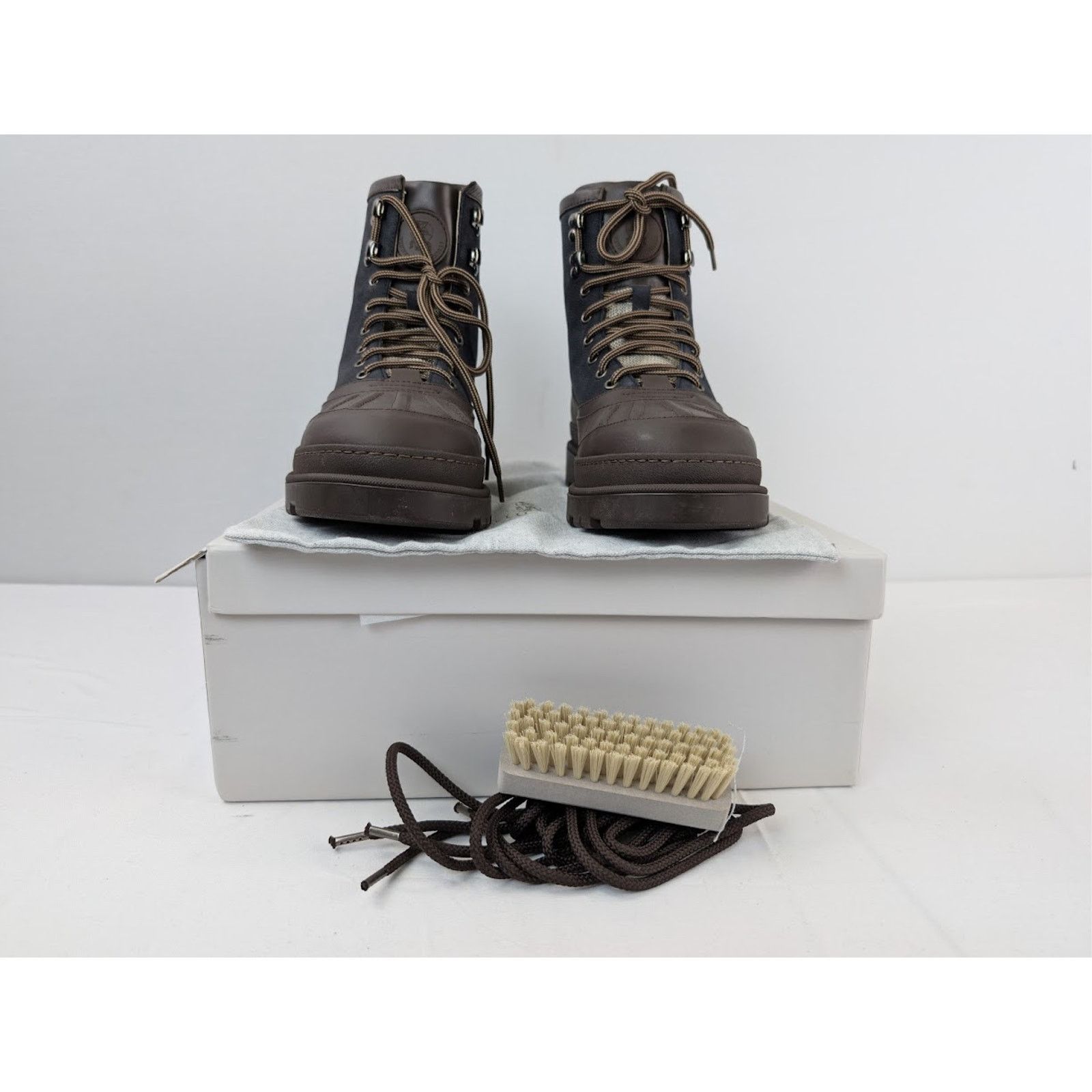 Brunello Cucinelli o1rshd1 Boots in Black/Brown Size US 9.5 / EU 42-43 - 17 Thumbnail