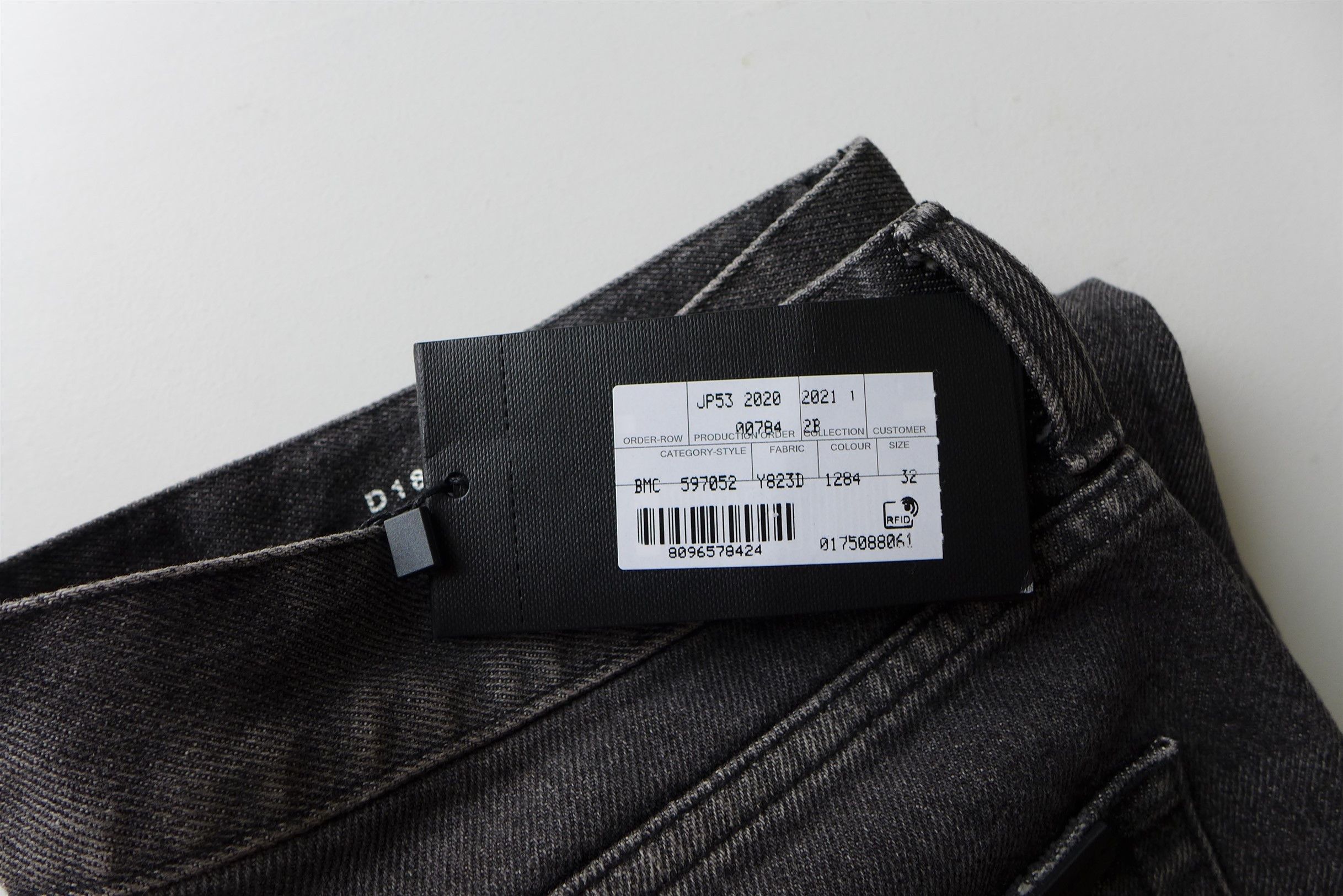 Saint Laurent Paris Saint Laurent D18 Jeans - Washed Black Denim Size US 32 / EU 48 - 16 Thumbnail