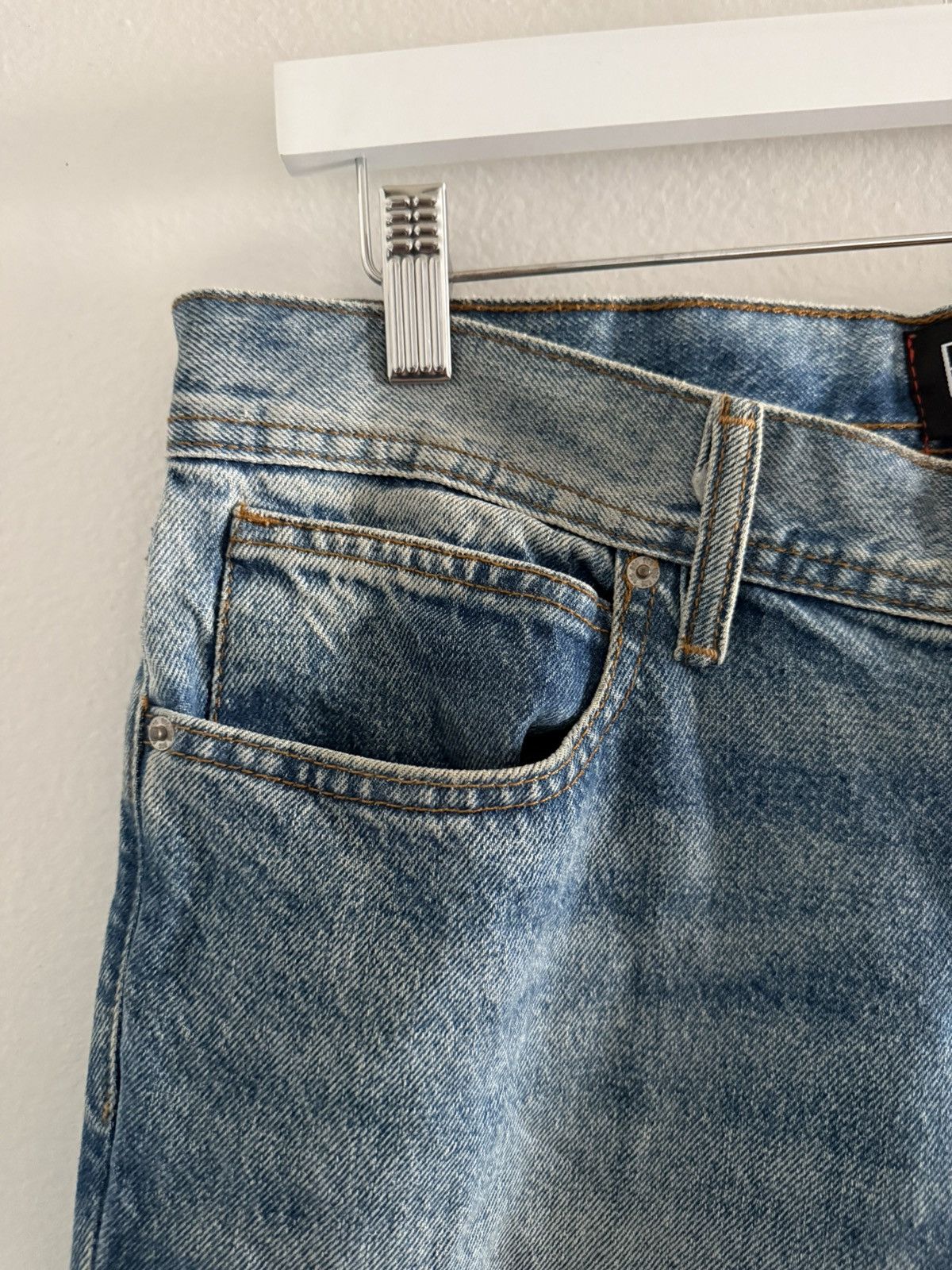 Bdg BDG UO Relaxed Dad Fit Denim Jeans Pants Blue Stone-Wash Size US 32 / EU 48 - 9 Thumbnail