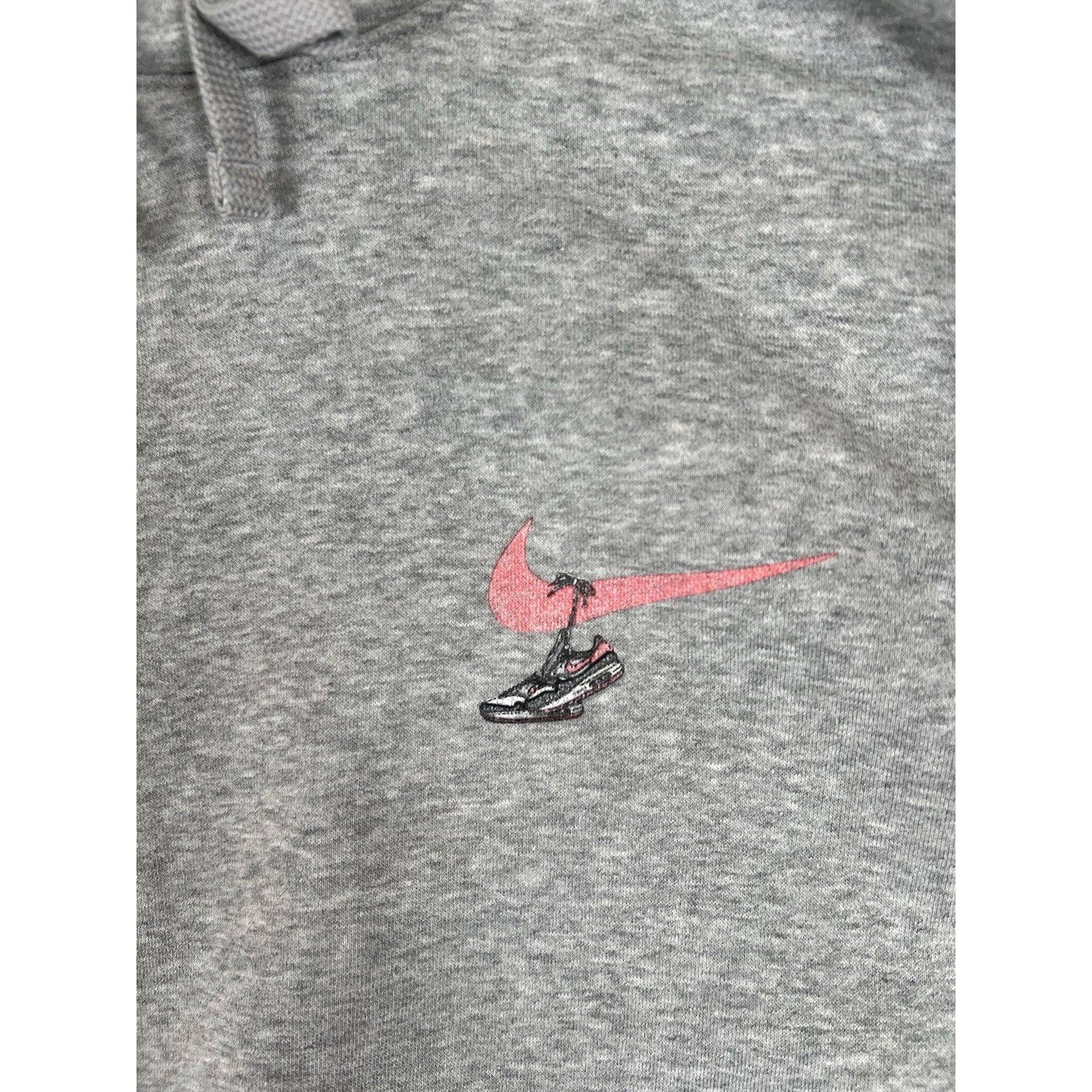Nike Vintage Nike Air Max Hoodie Sweatshirt Size Medium Gray Swoo Size US M / EU 48-50 / 2 - 3 Thumbnail