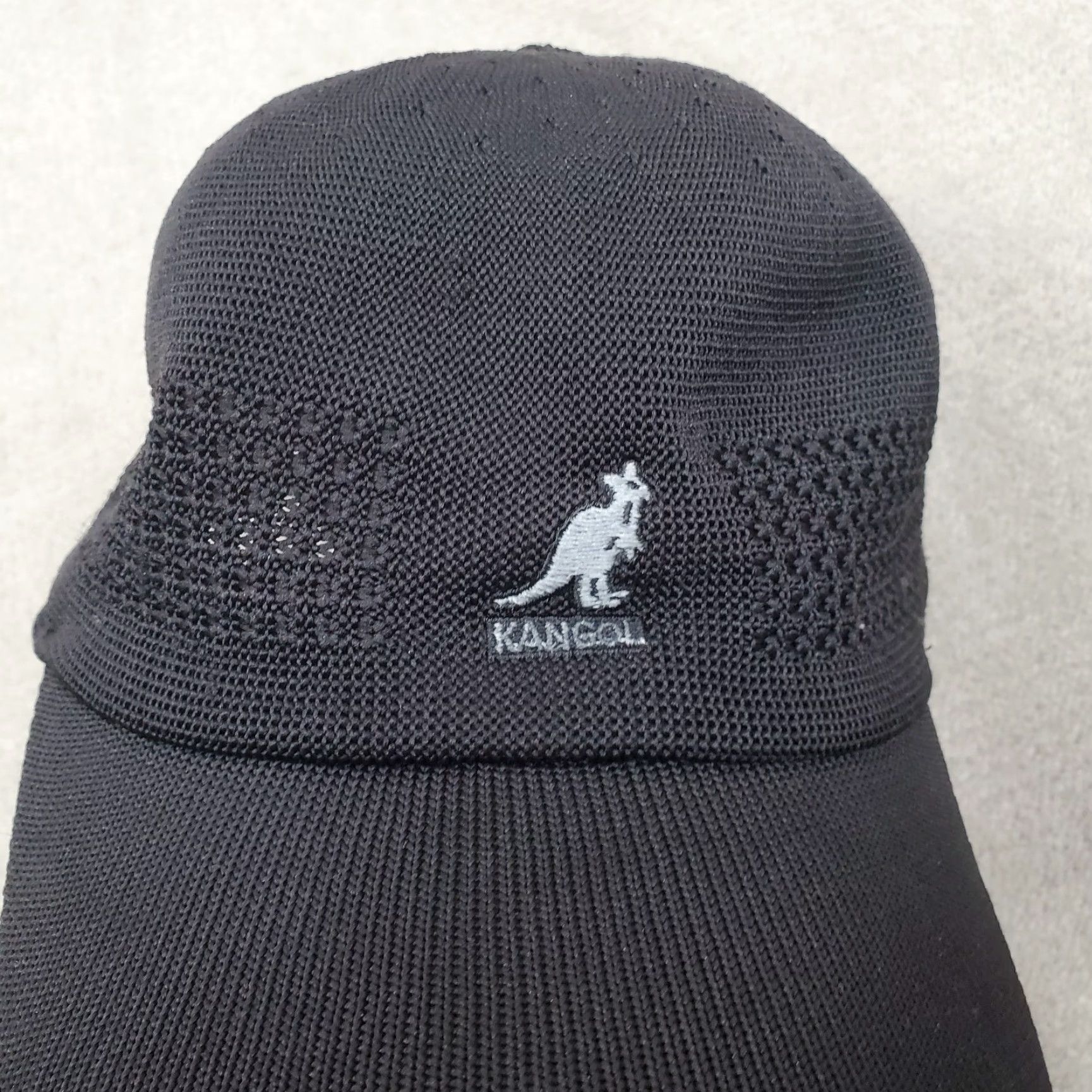 Kangol Kangol Hat Cap Mens M Black Breathable Casual Woven Logo Outdoors Adult Baseball Cap Men Size ONE SIZE - 2 Thumbnail