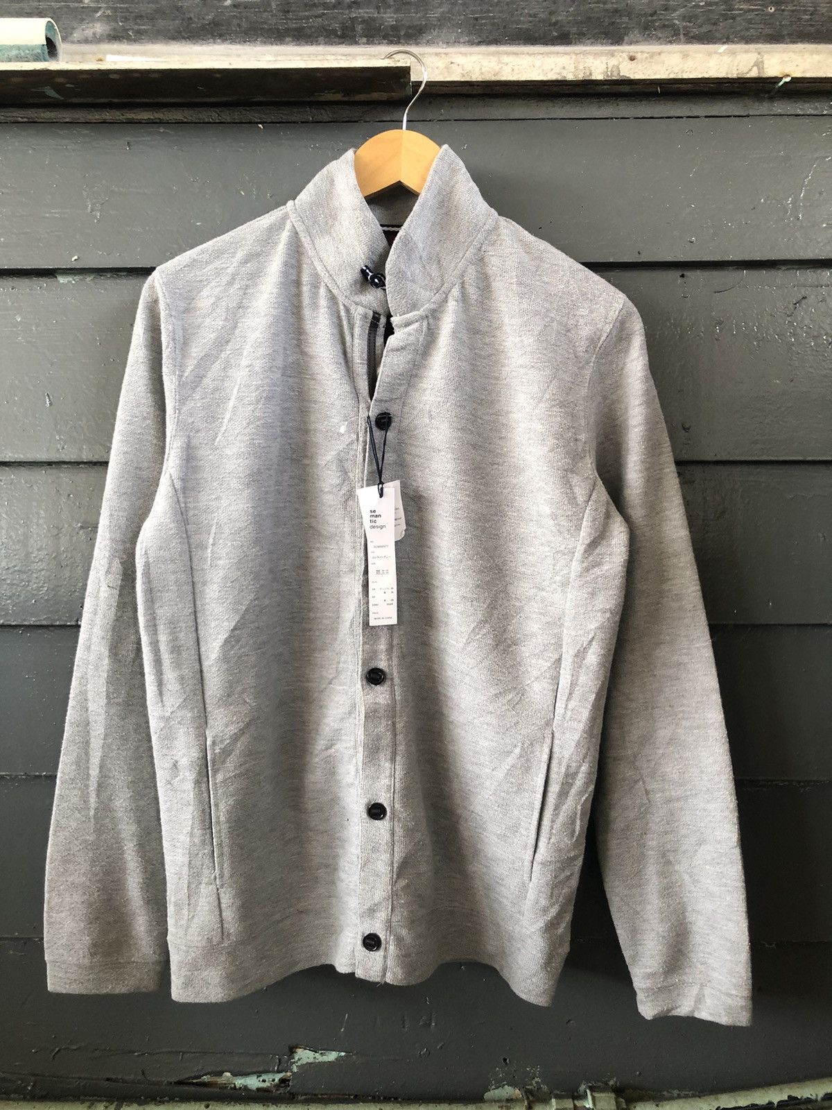 Japanese Brand × semanticdesign Semantic Design Cardigan Size US S / EU 44-46 / 1 - 1 Thumbnail
