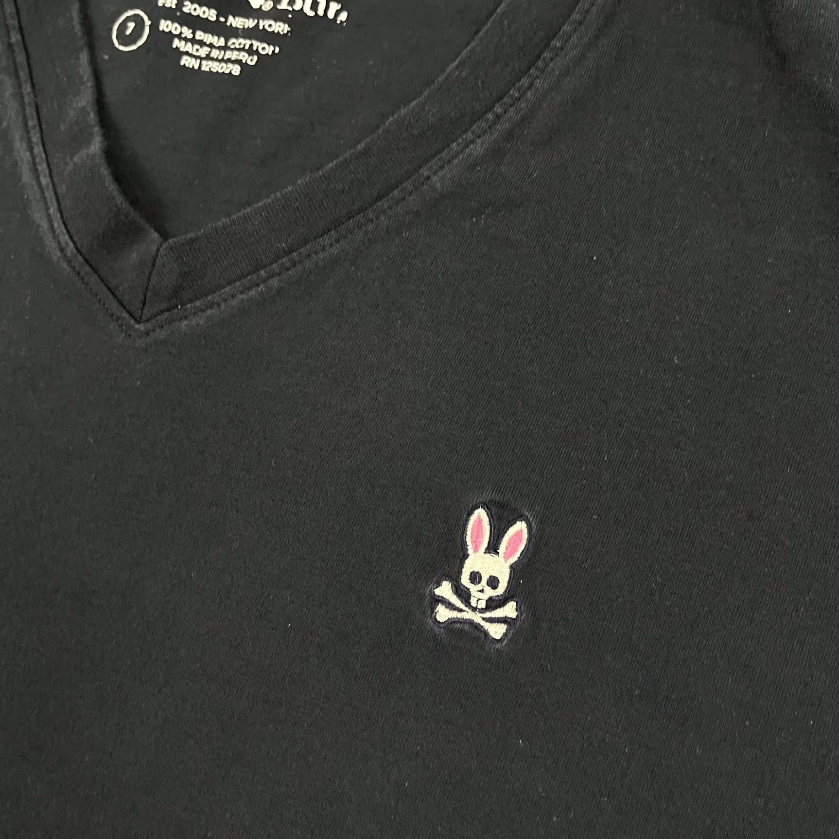 Psycho Bunny Psycho Bunny Shirt Men’s L Faded Navy Blue Short Sleeve Crew Neck Embroidered Logo Classic Size US L / EU 52-54 / 3 - 2 Thumbnail