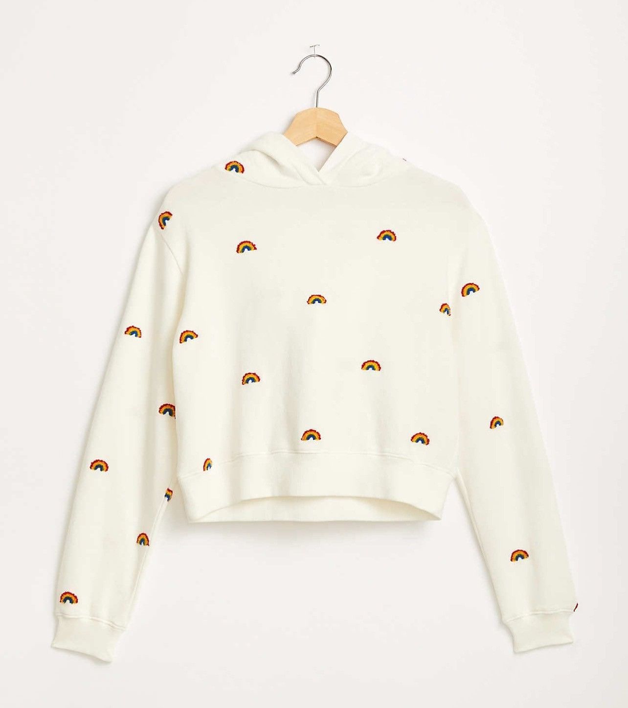 Lou & Grey (2) piece Lou & Grey embroidered rainbow sweat set size S Size S / US 4 / IT 40 - 2 Thumbnail