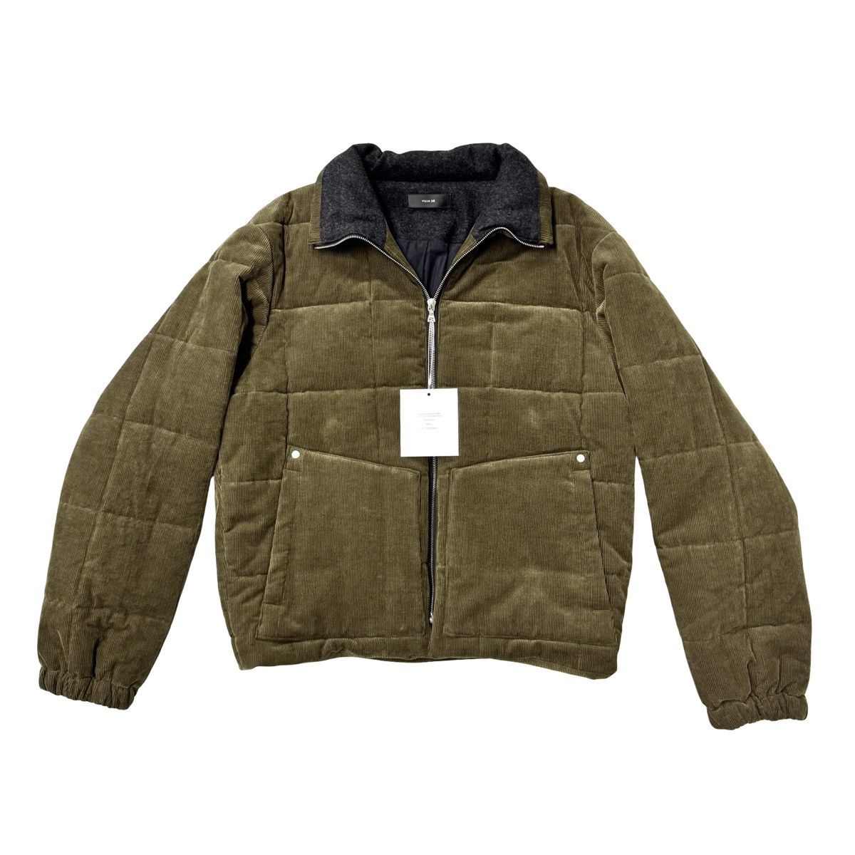 Vuja De Vuja Dé Quilted Corduroy Puffer in Cotton/Wool-Cashmere Size US S / EU 44-46 / 1 - 3 Thumbnail