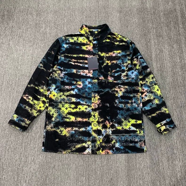 Louis Vuitton Louis Vuitton Sunset tie-dyed denim jacket Size US M / EU 48-50 / 2 - 1 Thumbnail