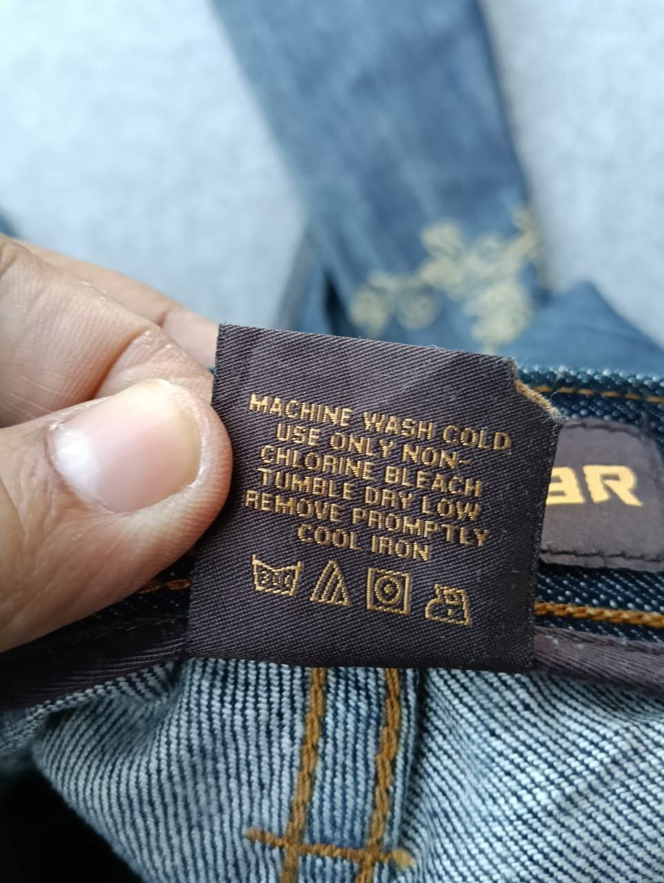 Rocawear Rocawear Y2K Baggy Denim Jeans with Multi-Color Embroidery Size US 34 / EU 50 - 12 Thumbnail