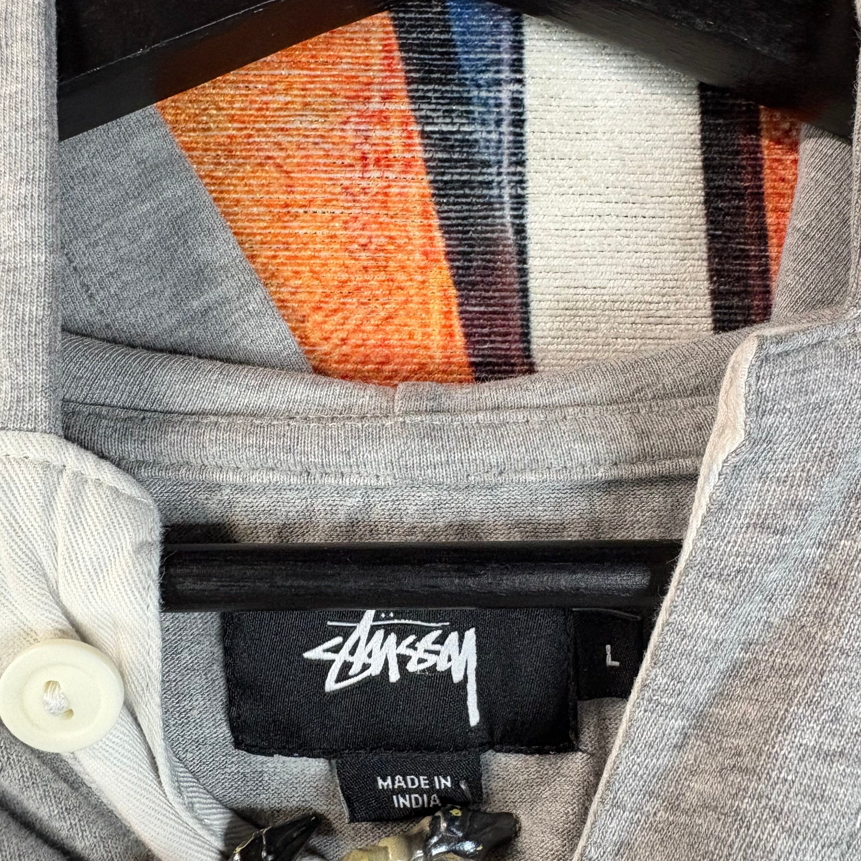 Stussy Stüssy color-blocked pullover hoodie Size Large Size US L / EU 52-54 / 3 - 3 Thumbnail