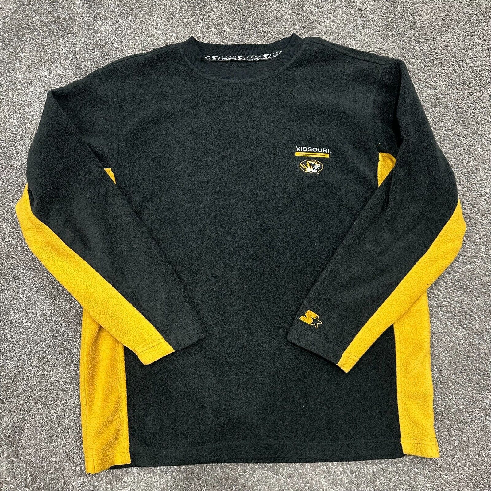 Starter Vtg Starter Missouri Tigers Mizzou Crewneck Mens L Fleece Size US L / EU 52-54 / 3 - 1 Thumbnail