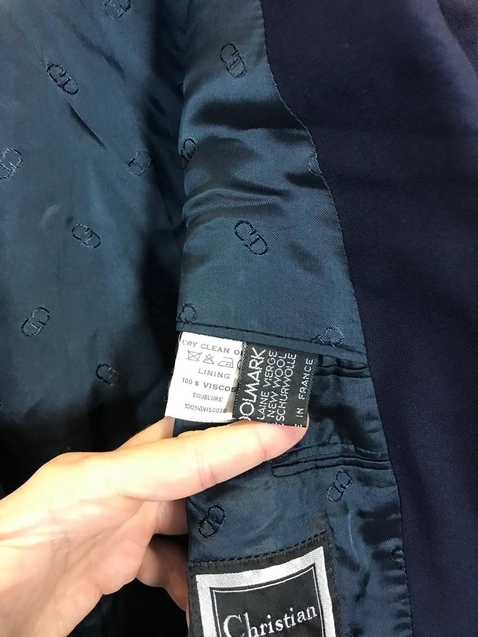 Christian Dior Monsieur Christian Dior Monsieur vintage luxury blazer Size 54L - 9 Thumbnail