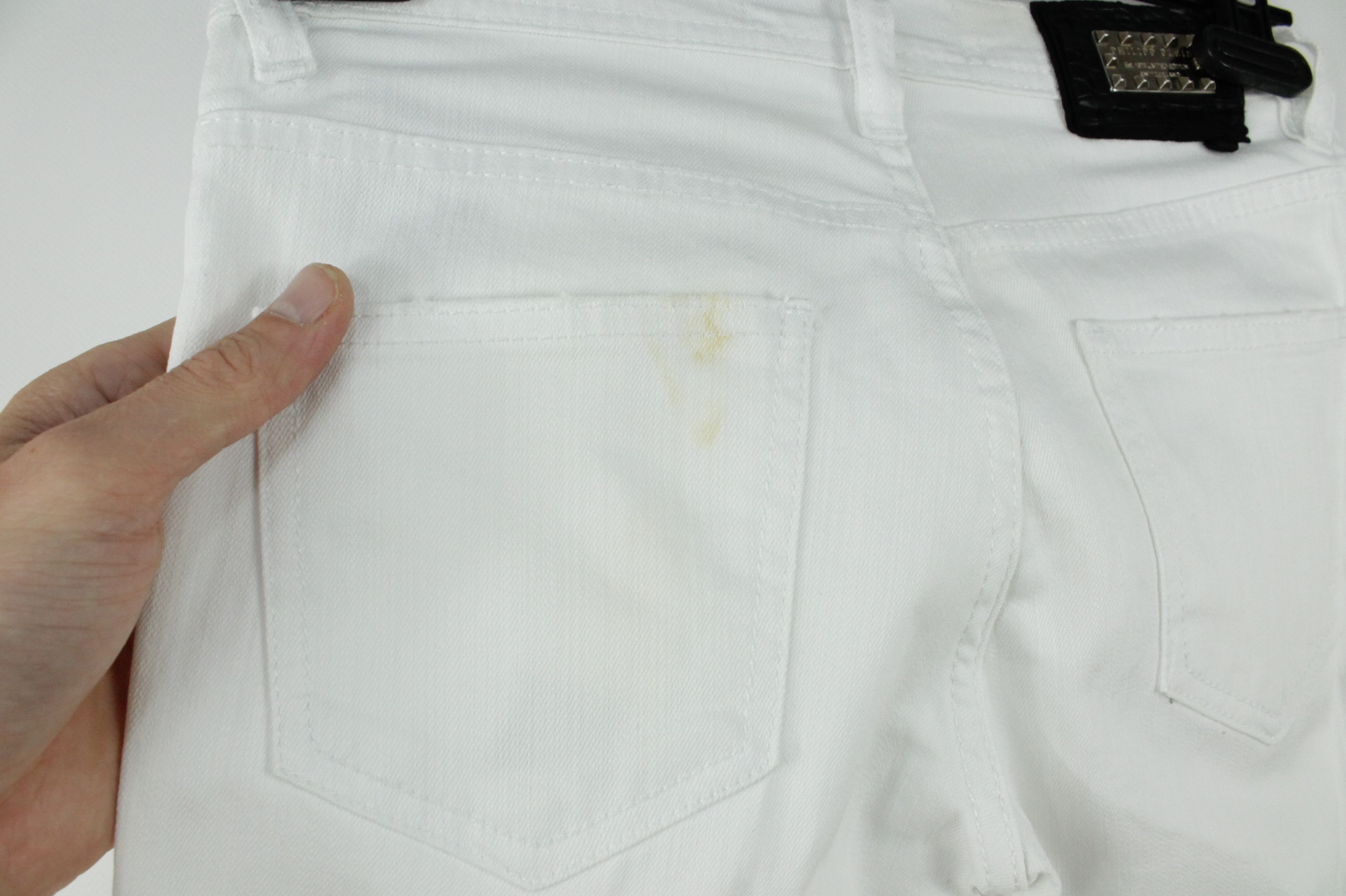 Designer × Philipp Plein Phillip Plein White Devil’s Food Jeggins For Custom Size 26" / US 2 / IT 38 - 9 Thumbnail