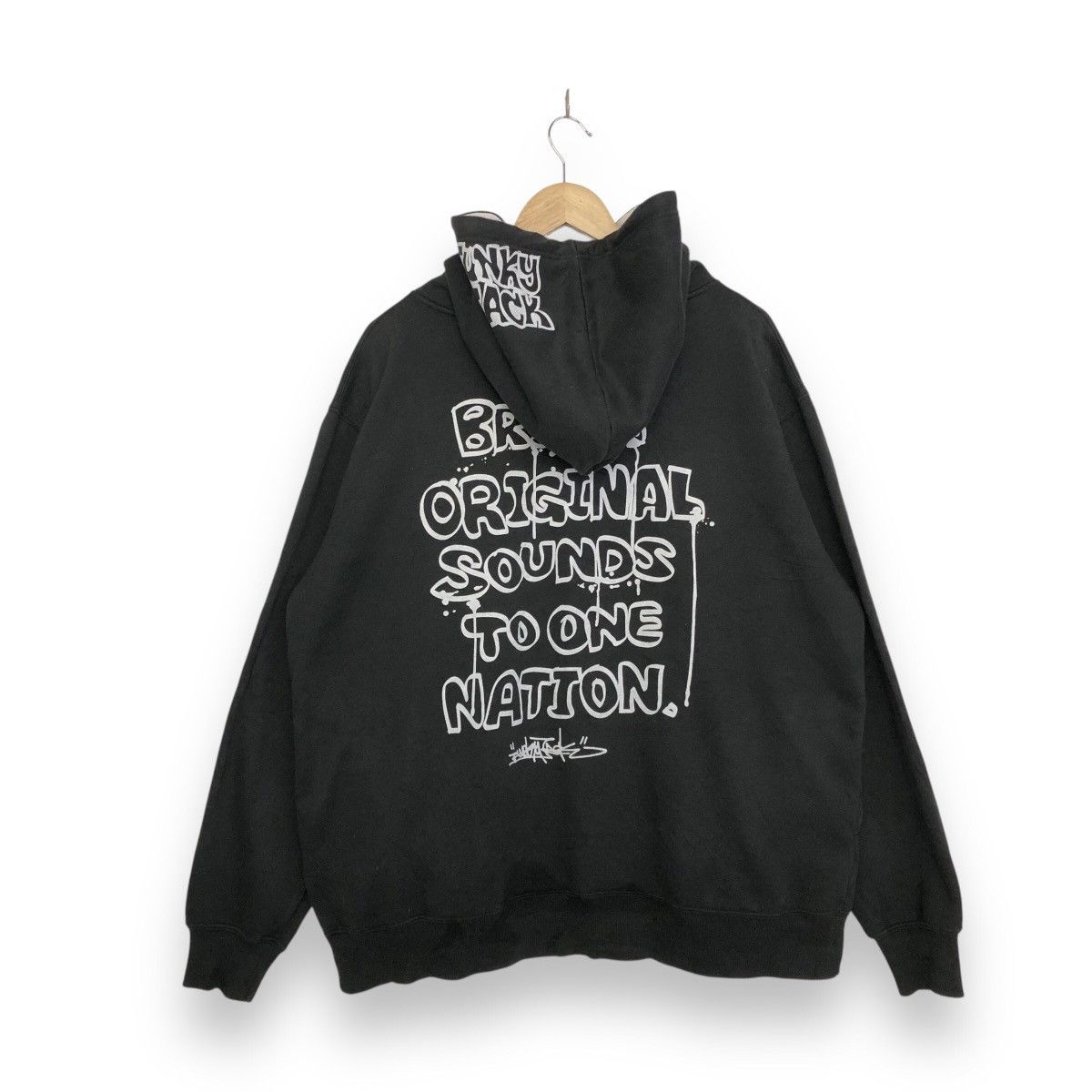 Japanese Brand VINTAGE FUNKY JACK FADED HIPHOP Y2K HOODIE SWEATSHIRT Size US XXL / EU 58 / 5 - 2 Thumbnail