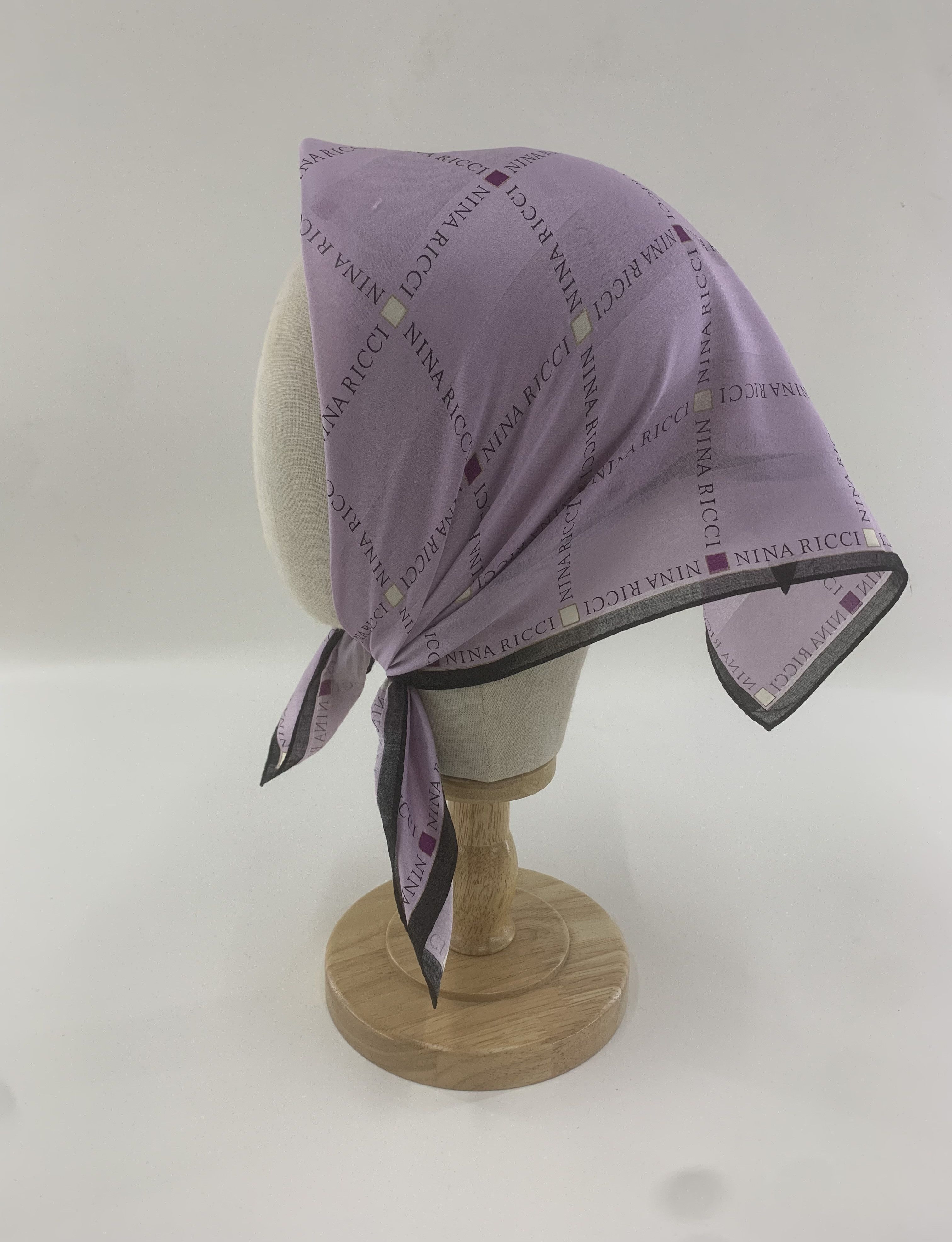 Nina Ricci Nina Ricci Handkerchief Bandana Neckerchief Square TB3374 Size ONE SIZE - 3 Thumbnail