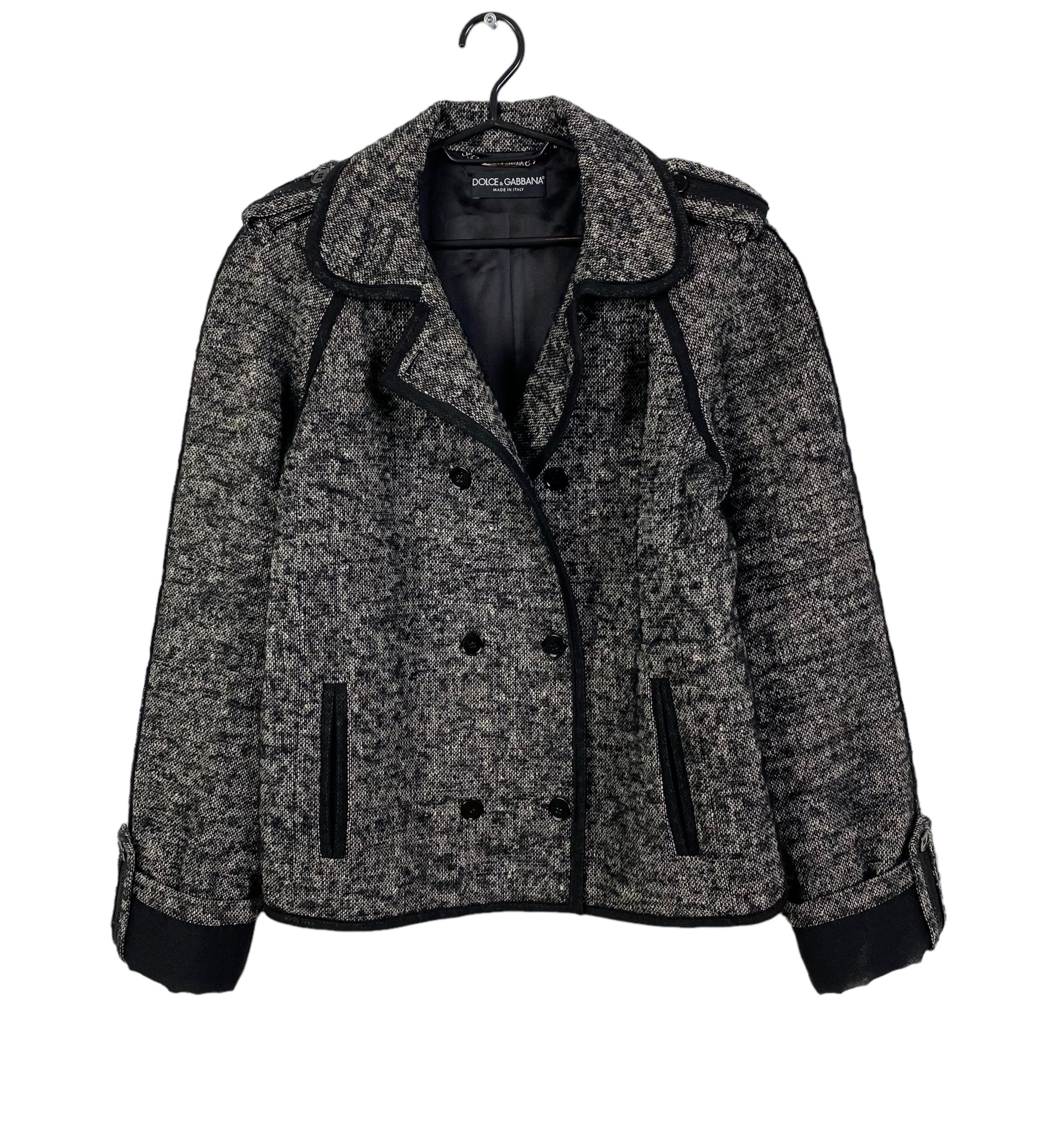 Dolce & Gabbana Dolce & Gabbana Wool Coat size M Size M / US 6-8 / IT 42-44 - 9 Thumbnail
