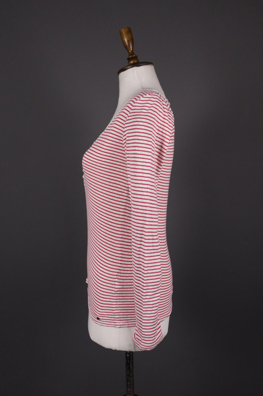 Denim & Supply Ralph Lauren Denim & Supply Ralph Pink Lauren Stripe Top Shirt Size M Size M / US 6-8 / IT 42-44 - 4 Thumbnail