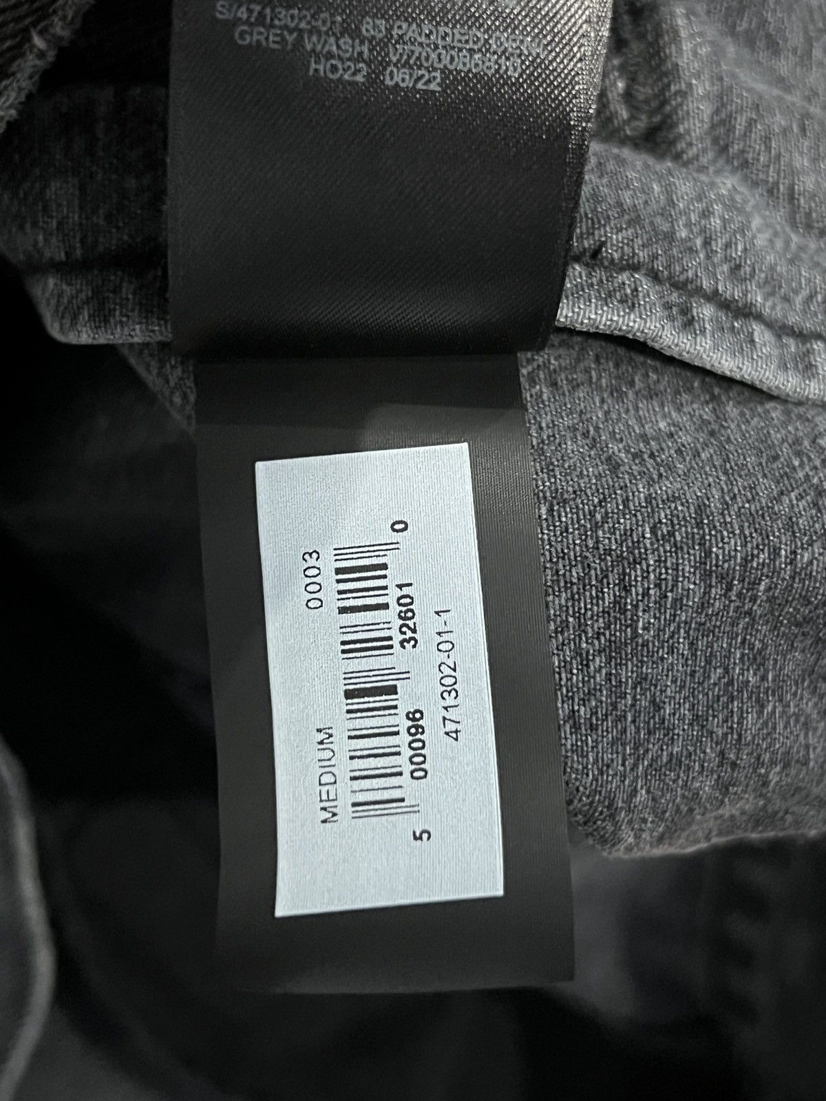 Balenciaga × Gap × Yeezy Yeezy Gap Balenciaga Denim Jacket Dark Grey Size US M / EU 48-50 / 2 - 9 Thumbnail