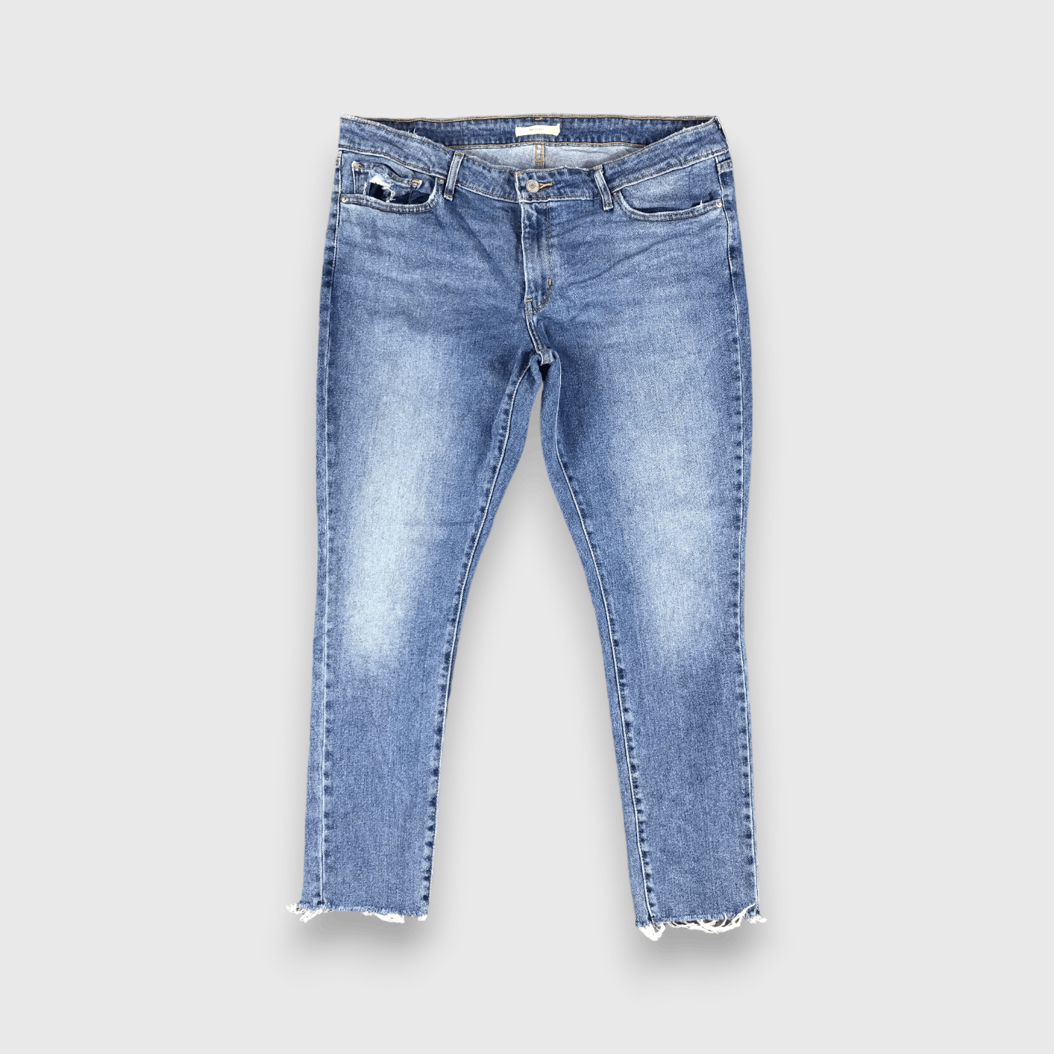 Levi's Vintage Blue Wash Levis Jeans-J2576 Size US 37 - 1 Thumbnail