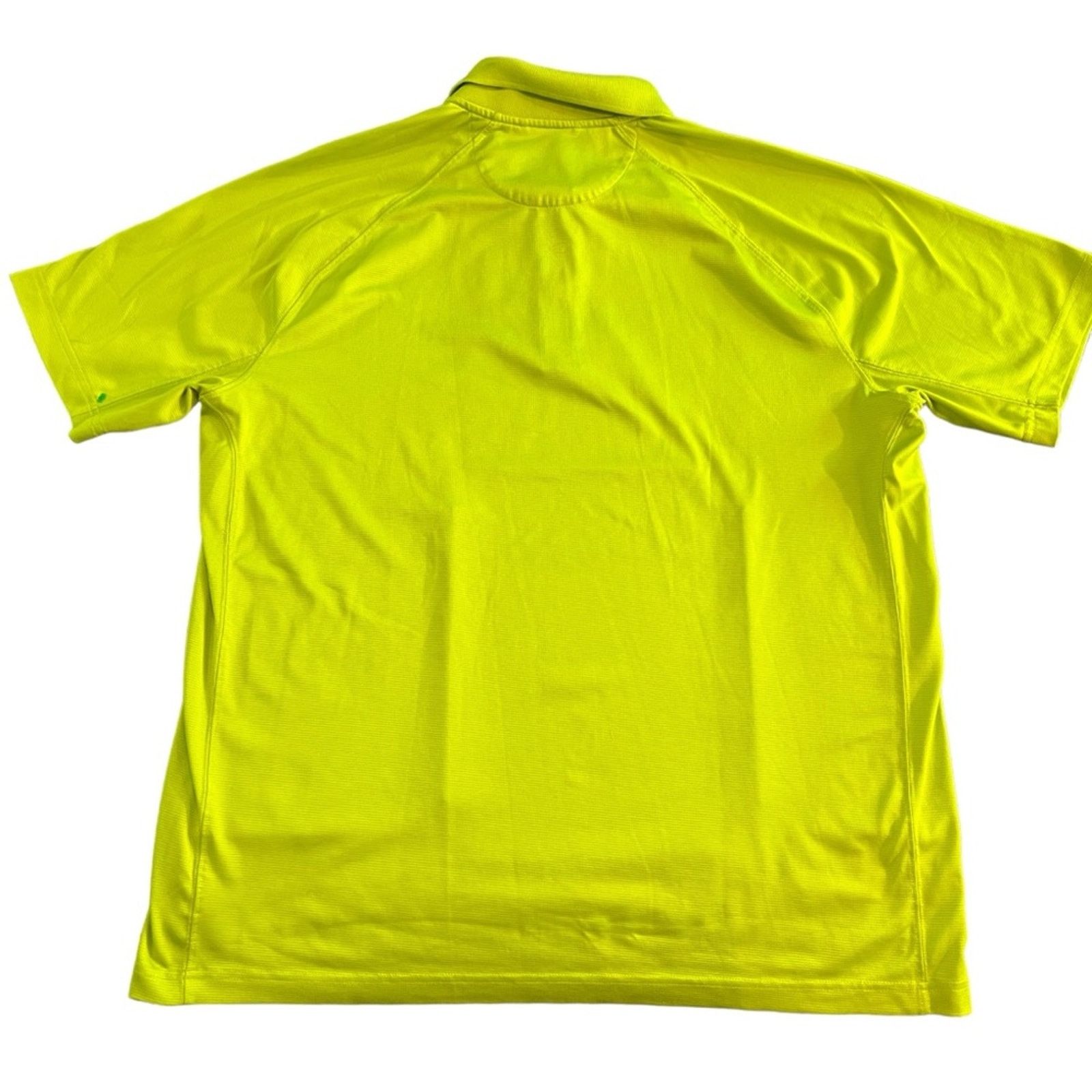 Chaps Chaps Polo Shirt Mens Large Neon Lime Green 1/4 Zip Size US L / EU 52-54 / 3 - 4 Thumbnail