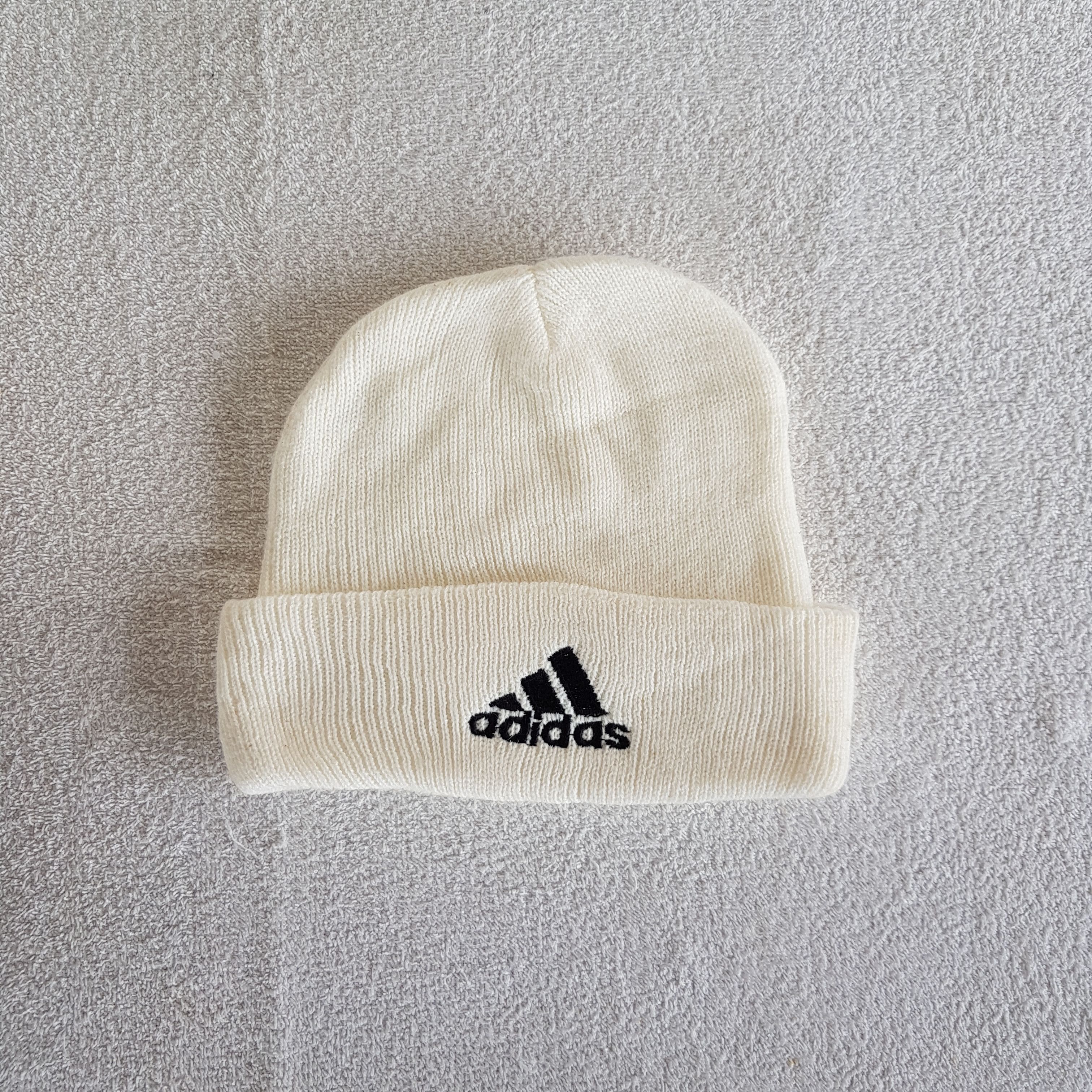 Adidas Vintage Adidas Beanie 90s Adidas Knitted Snow Caps Hats Size ONE SIZE - 5 Thumbnail