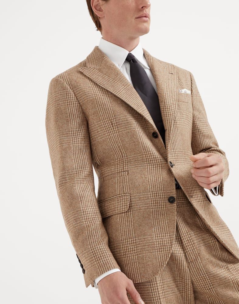 Brunello Cucinelli o1w1db10925 Suit-Type Jacket in Brown Size US L / EU 52-54 / 3 - 2 Thumbnail